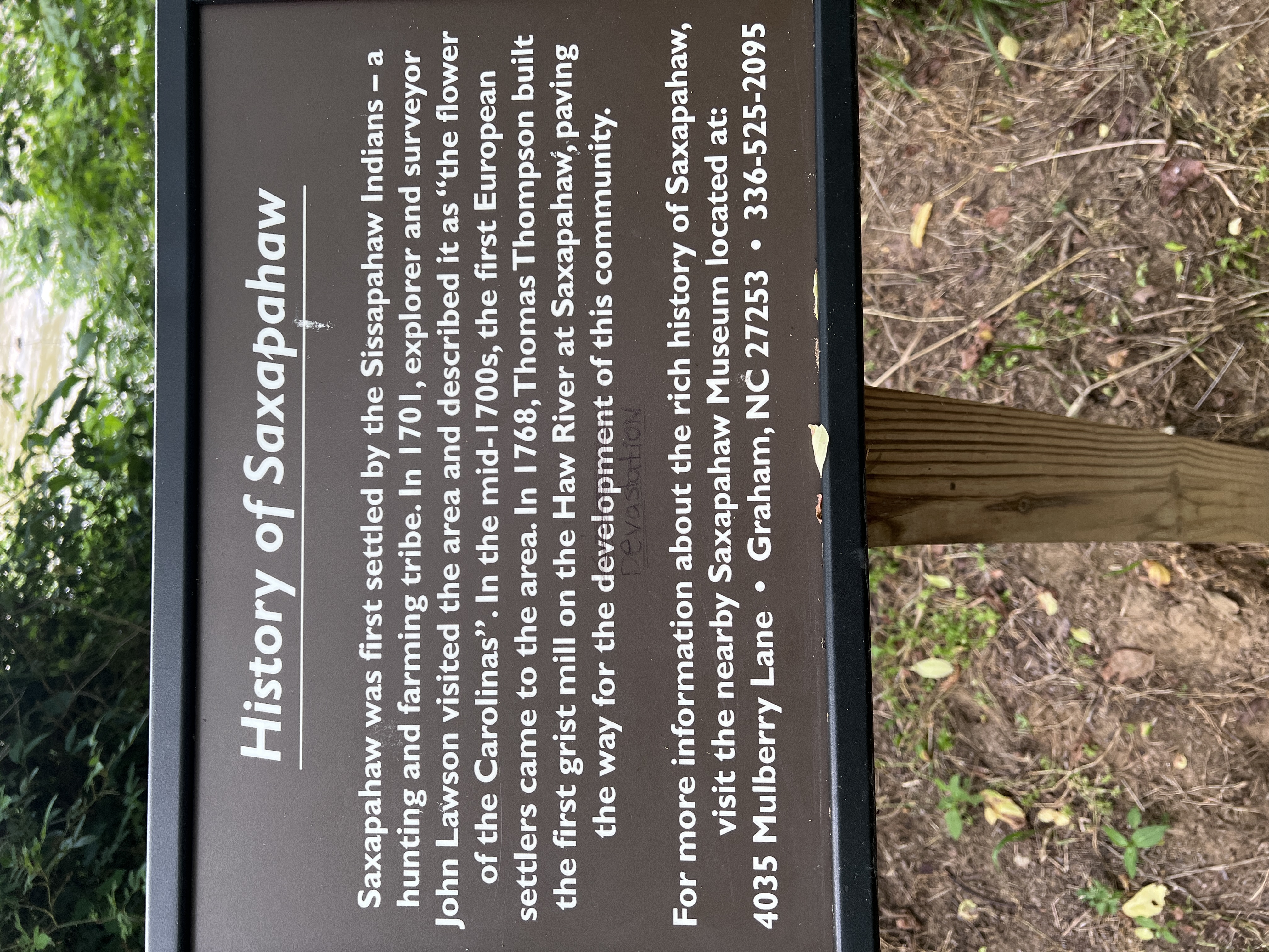 Saxapahaw Island Park