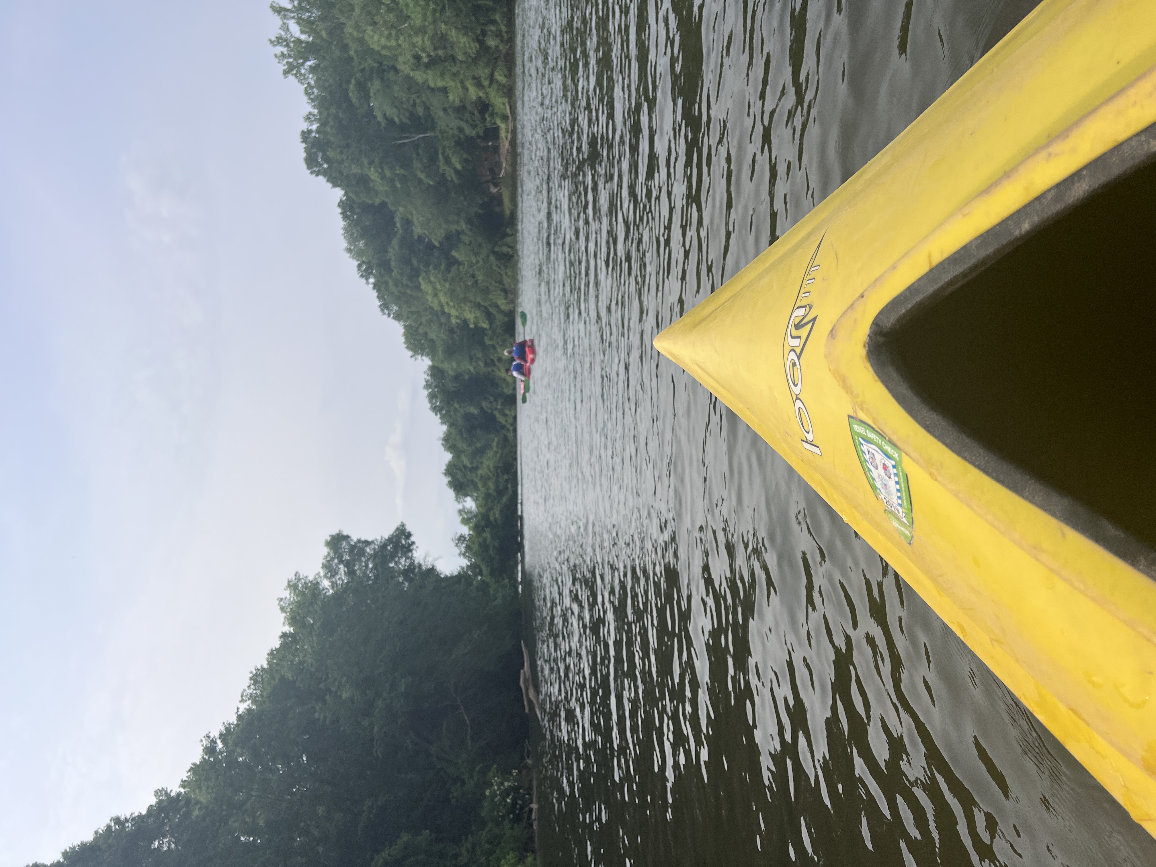 Kayak Swepsonville River Park to Saxapahaw Lake Paddle Access, Graham