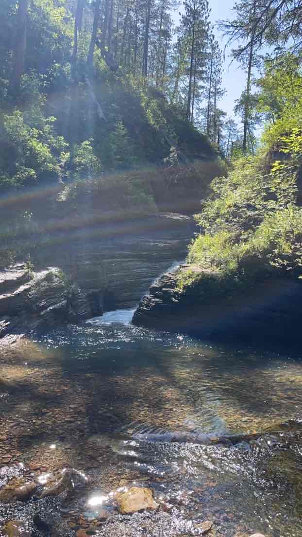 Hike to Devil's Bathtub, Black Hills National Forest