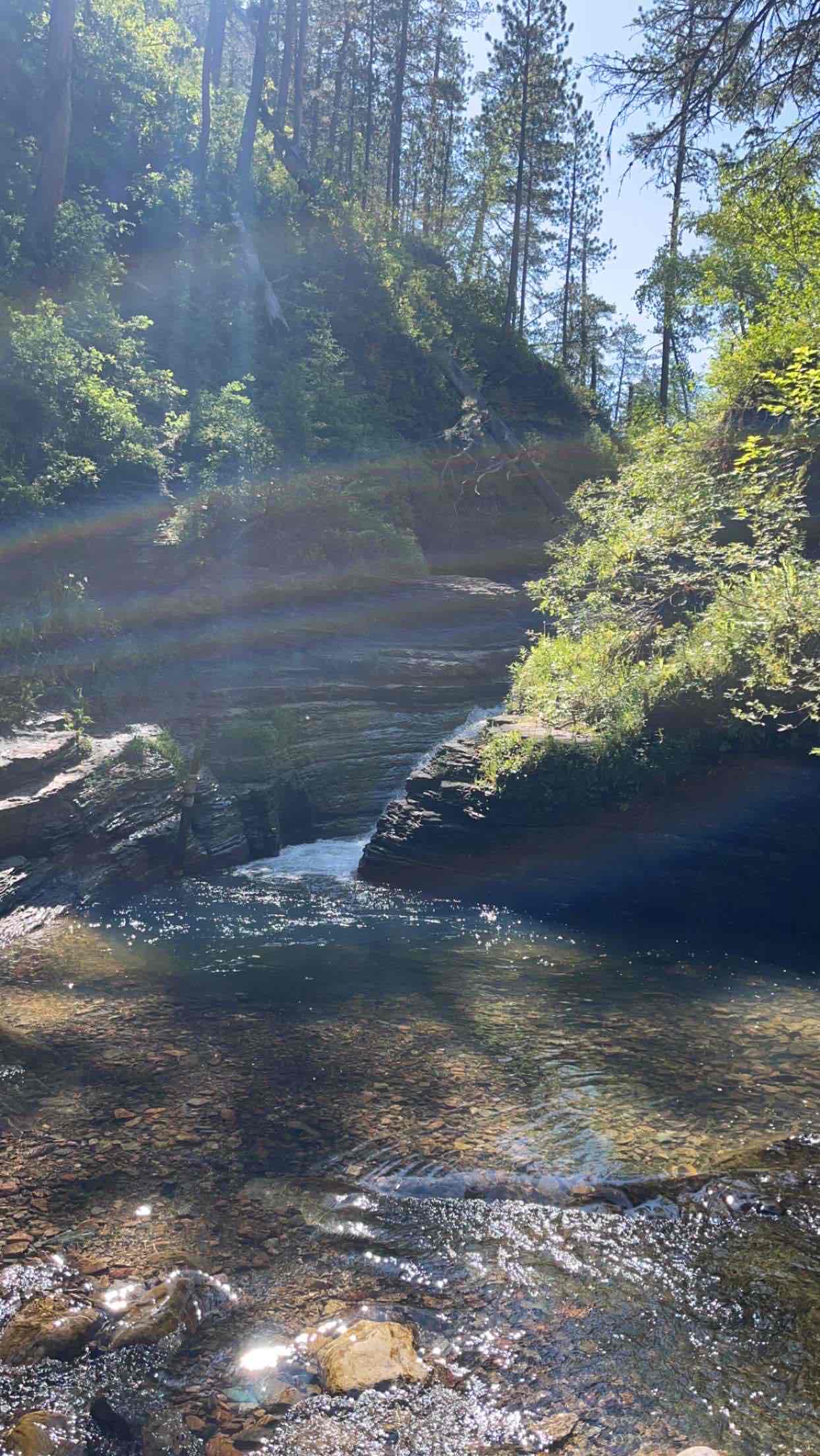Hike to Devil's Bathtub, Black Hills National Forest