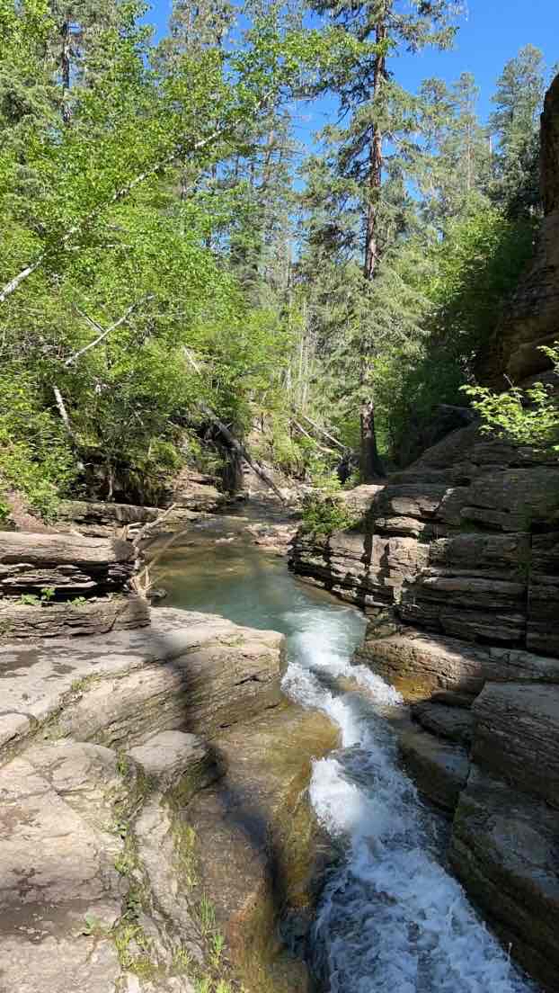 Hike to Devil's Bathtub, Black Hills National Forest