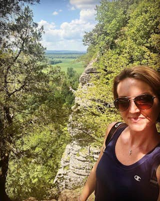 Hike to Inspiration Point at LaRue Pine Hills
