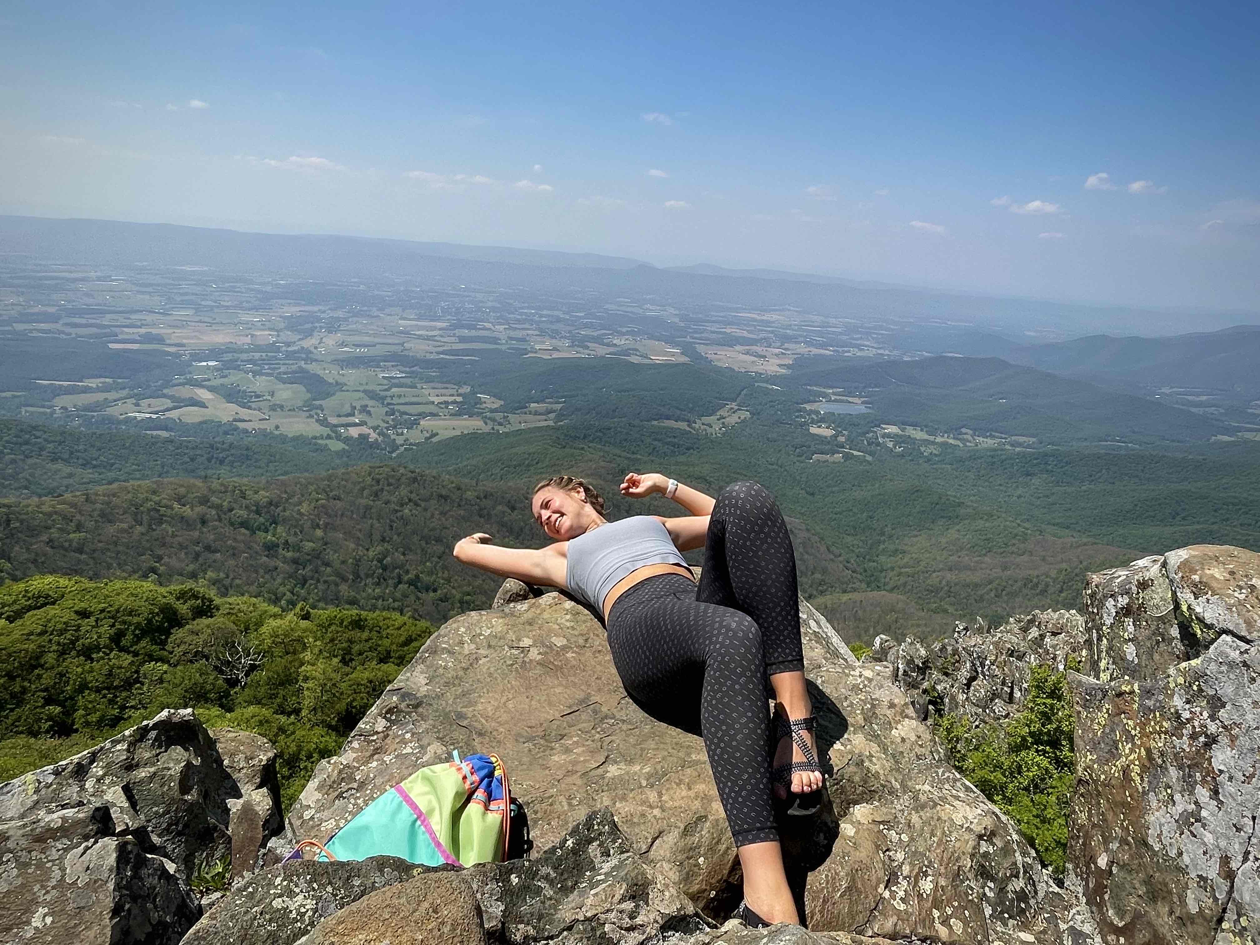 Hike to the Summit of Mt. Robertson in Shenandoah NP
