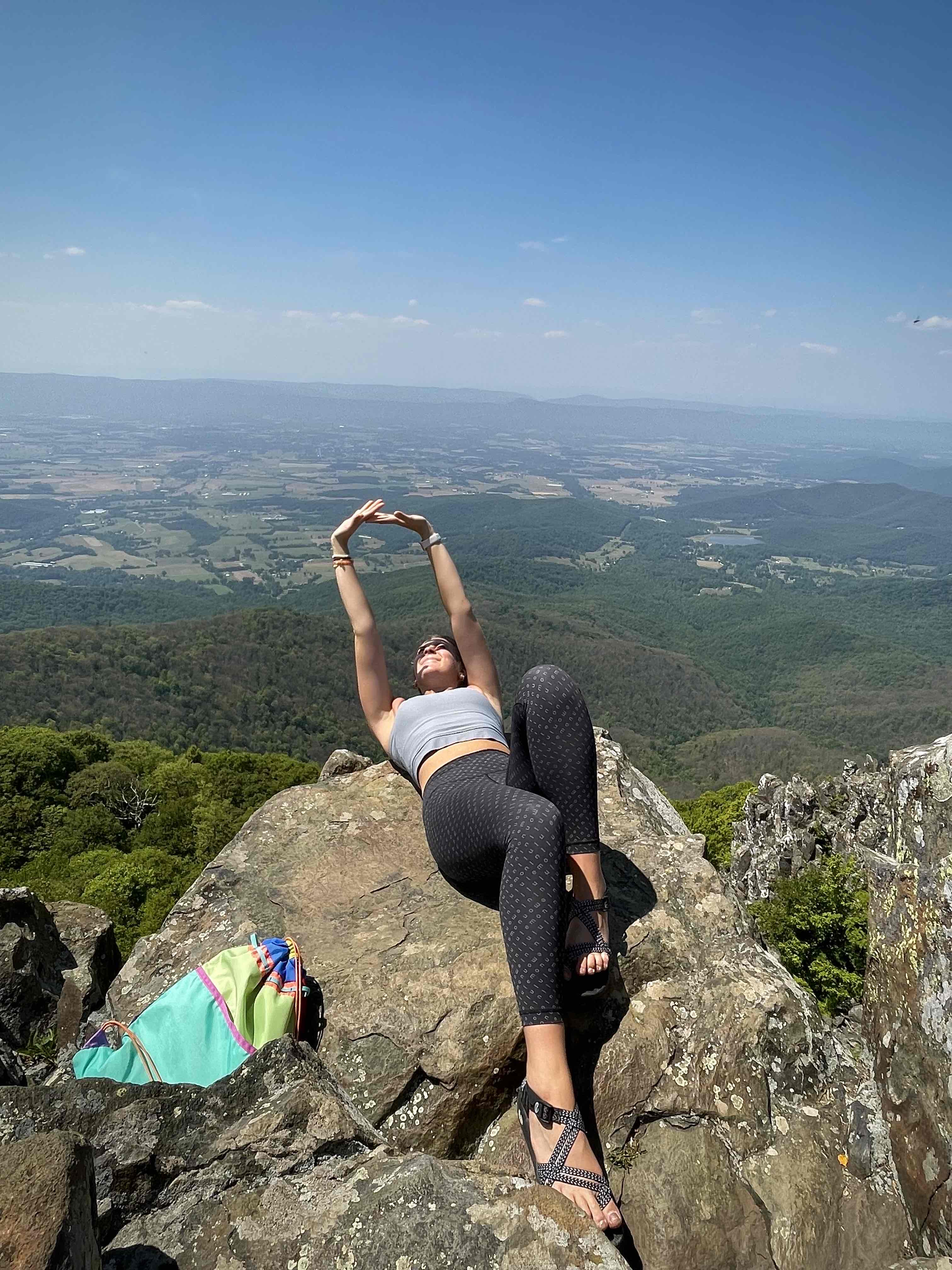 Hike to the Summit of Mt. Robertson in Shenandoah NP