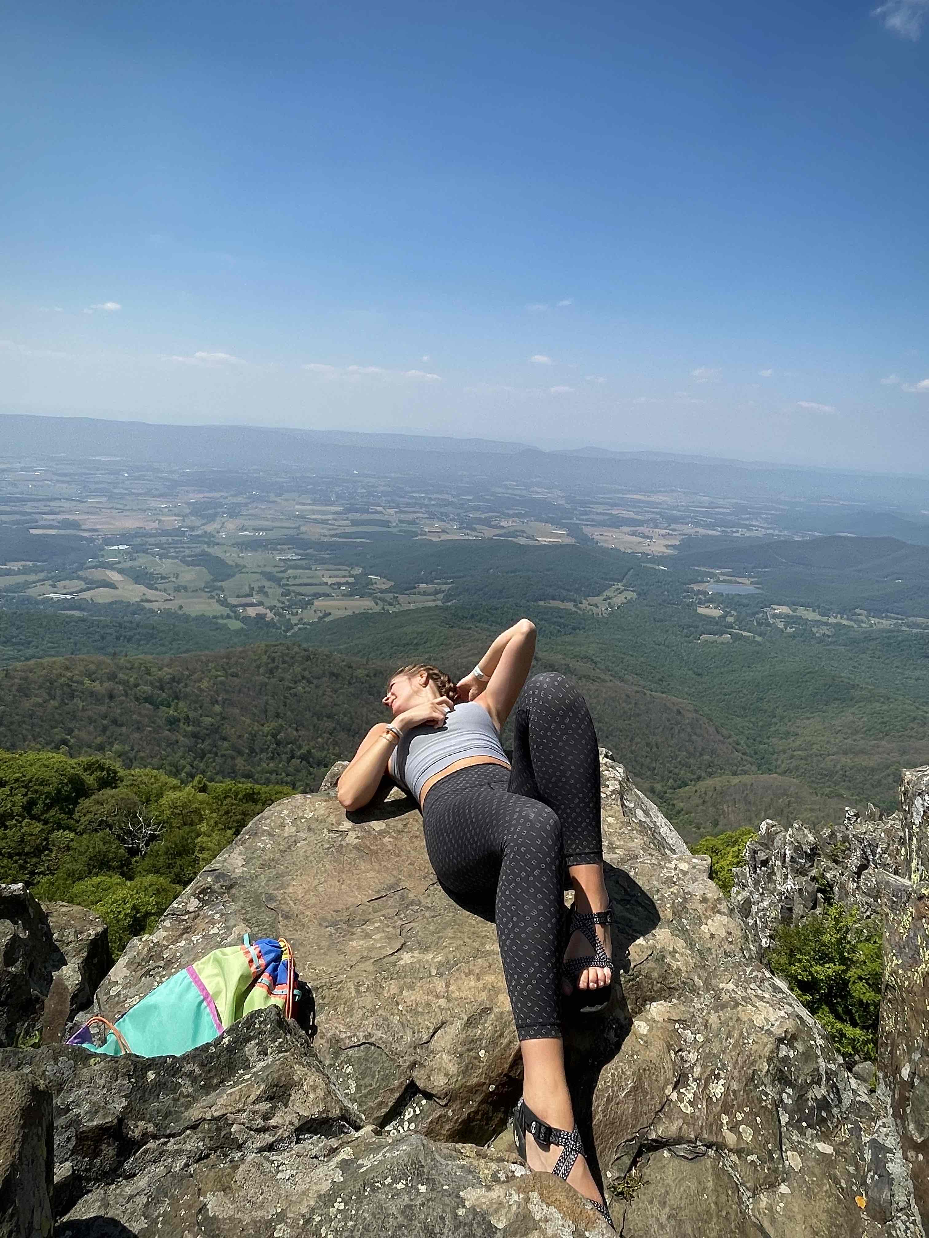 Hike to the Summit of Mt. Robertson in Shenandoah NP