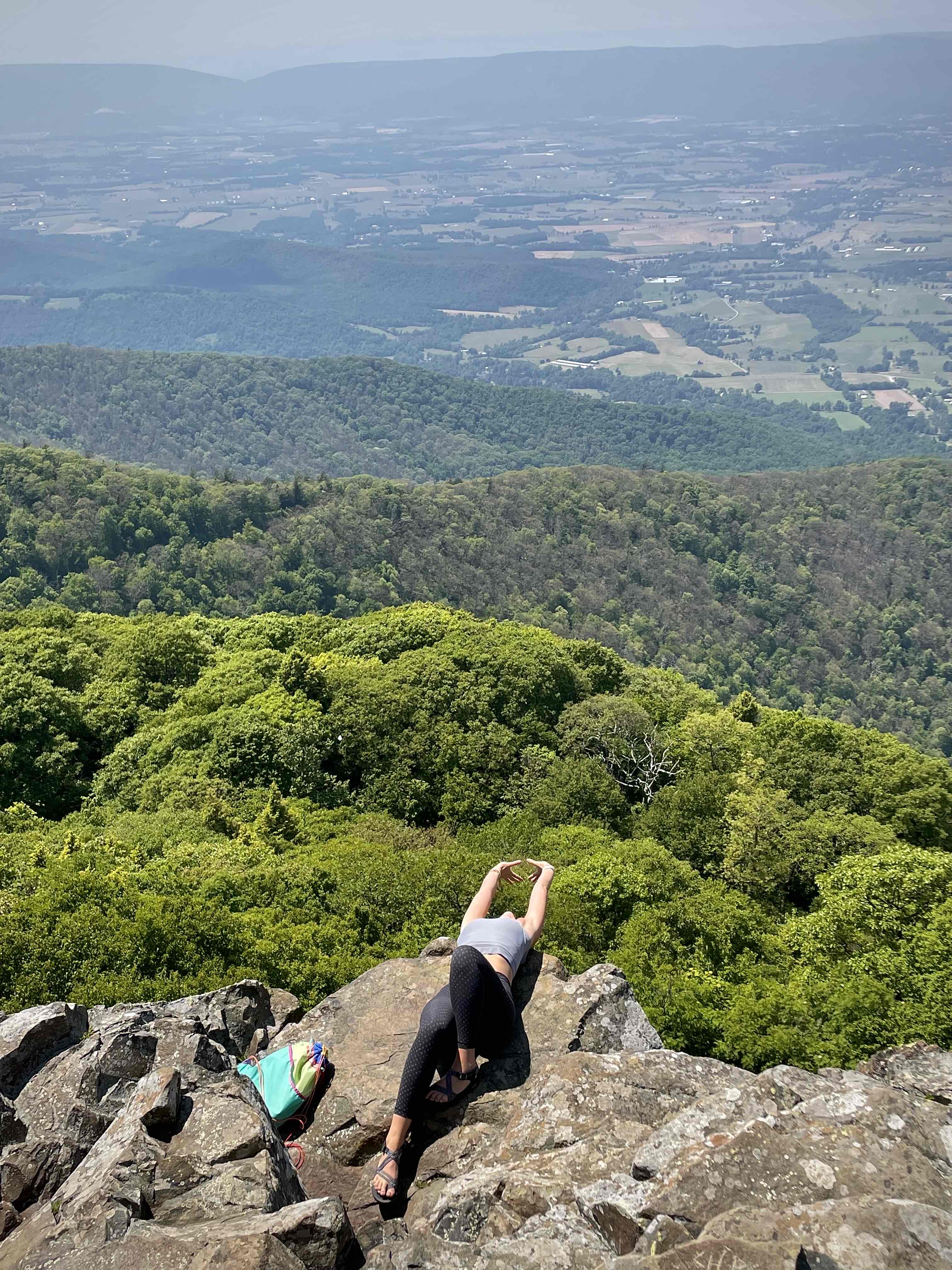 Hike to the Summit of Mt. Robertson in Shenandoah NP