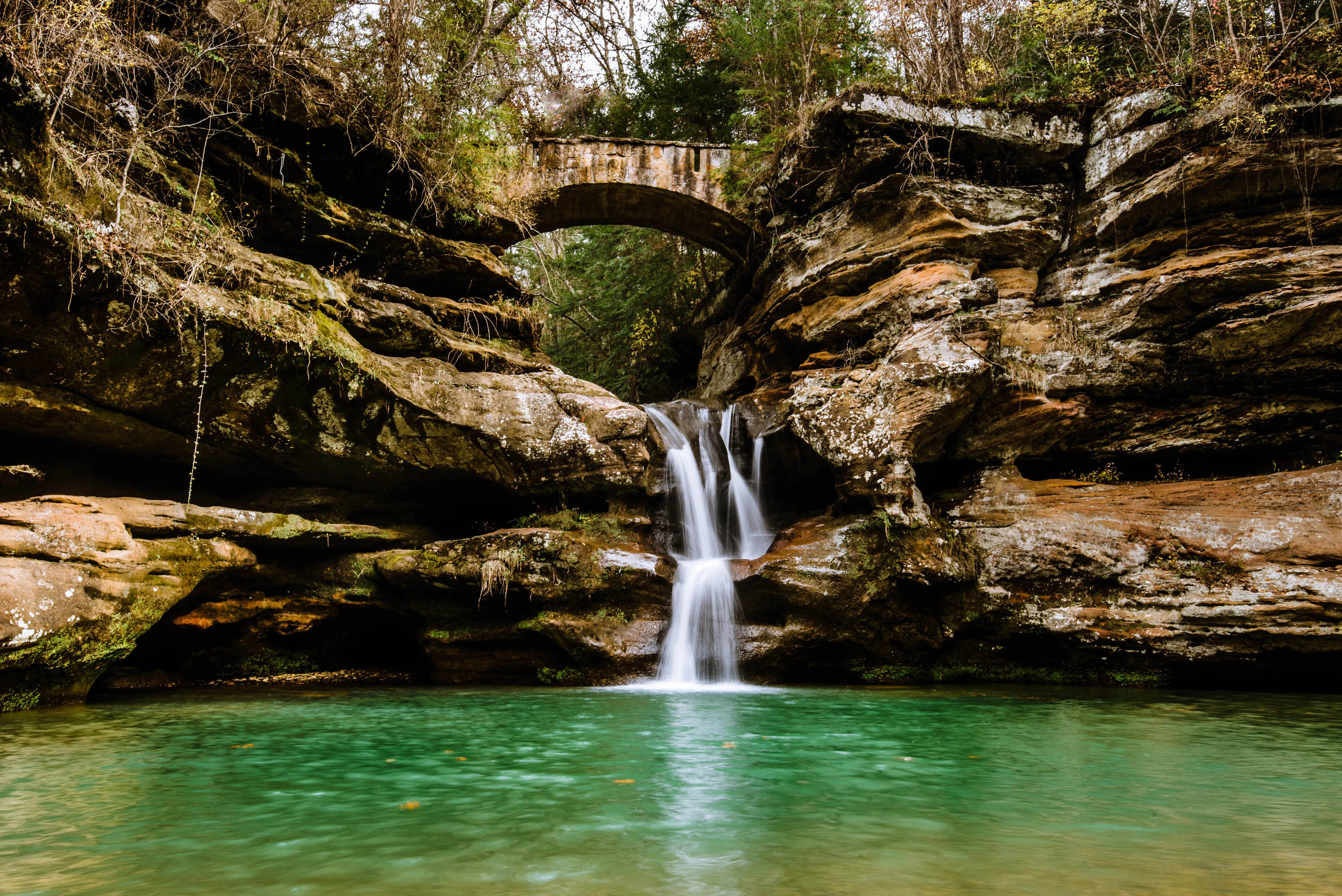 Upper Falls Hocking Hills State Park