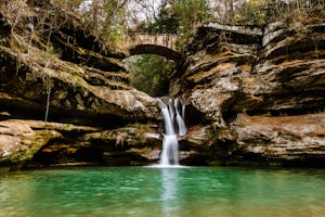 Upper Falls Hocking Hills State Park