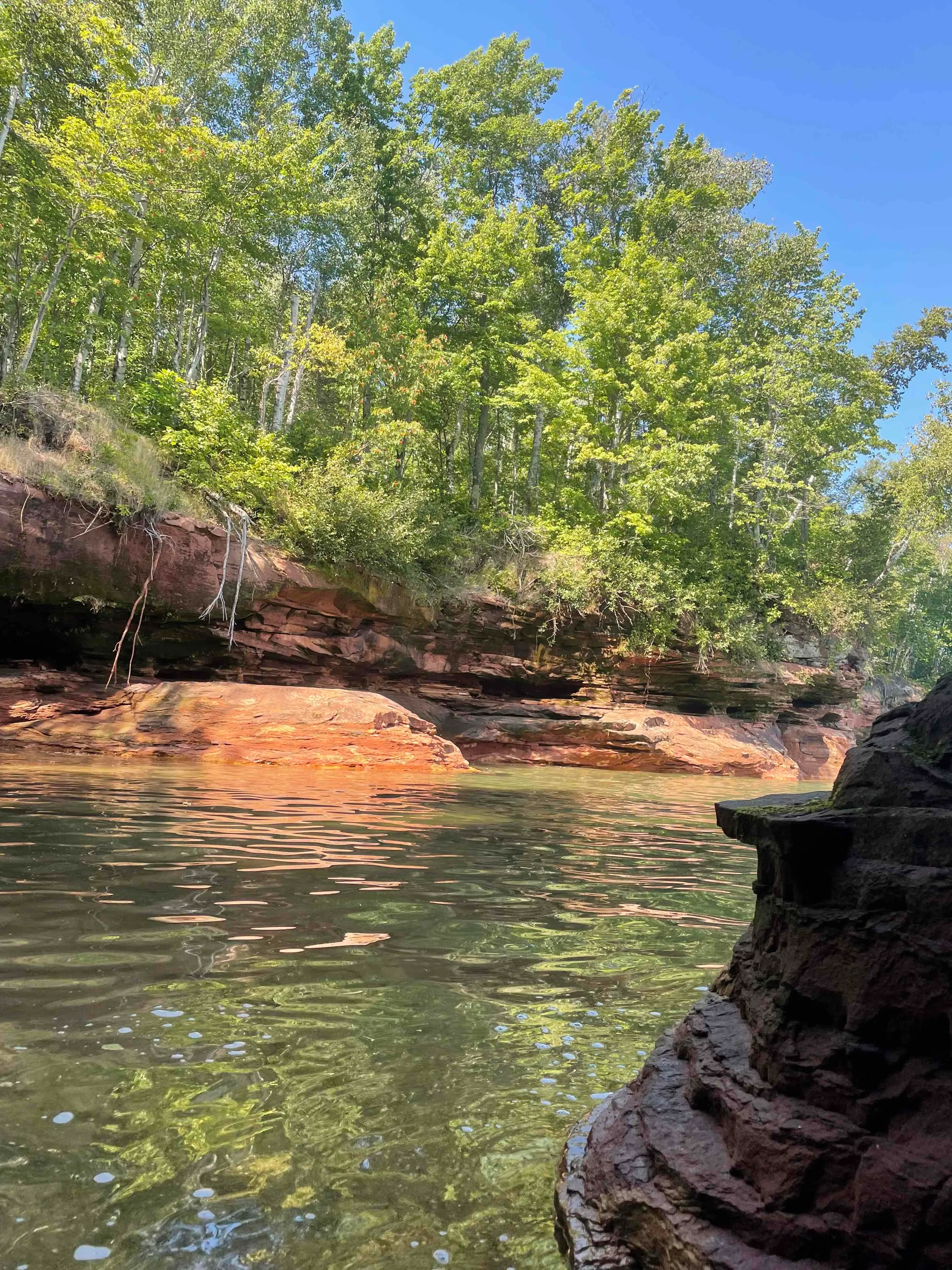 Kayak to the Sand Island Sea Caves