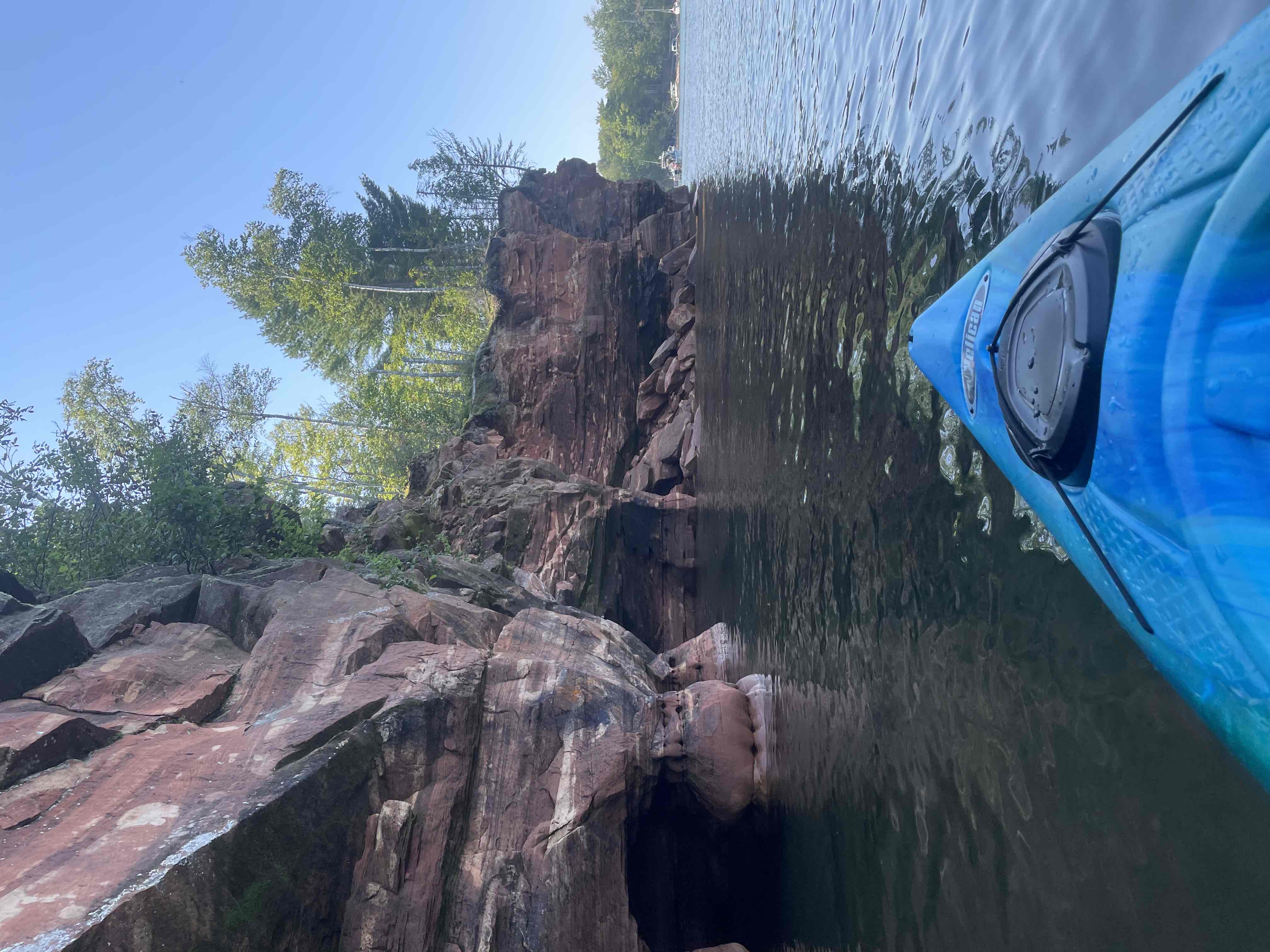 Kayak to the Sand Island Sea Caves