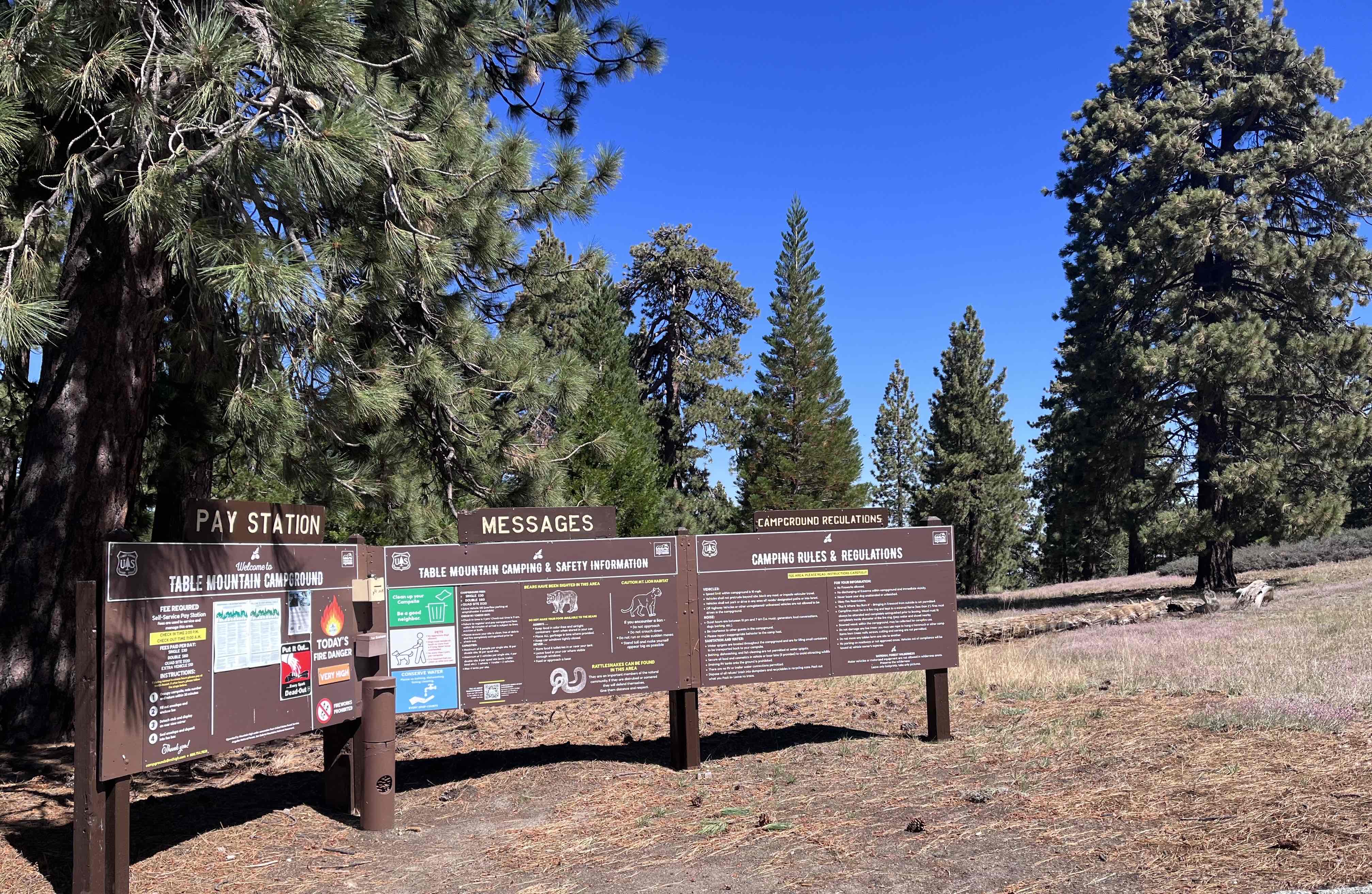 Table Mountain Campground 