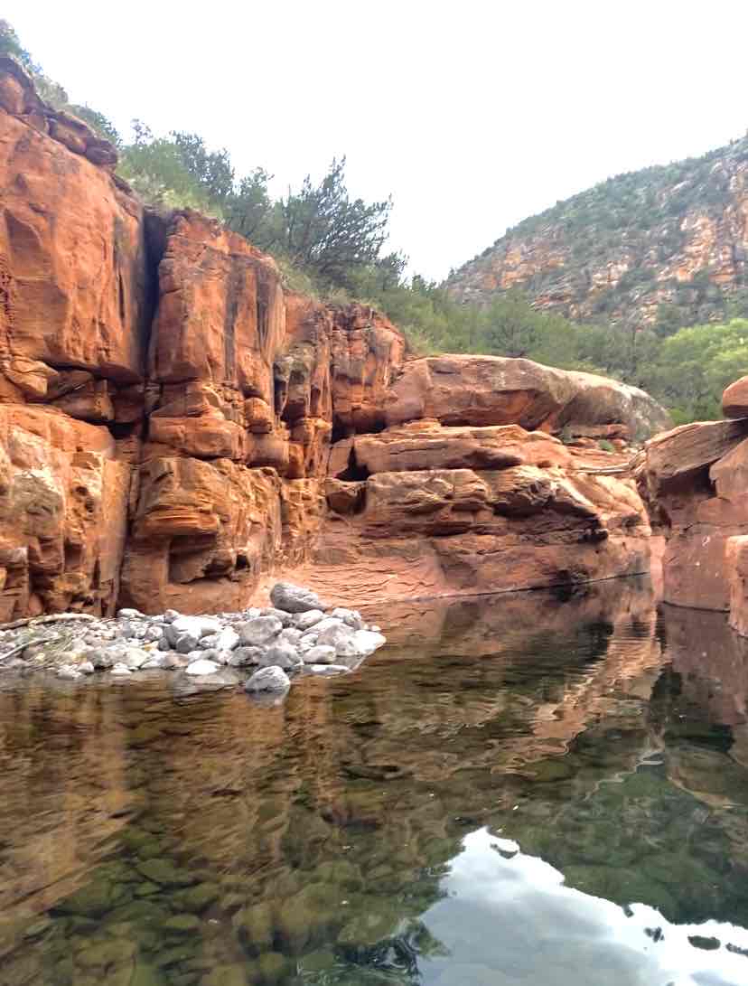 'The Crack' at Wet Beaver Creek