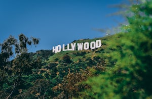 Hollywood Sign via Canyon Drive
