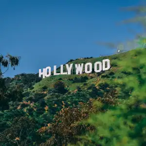 Hollywood Sign via Canyon Drive