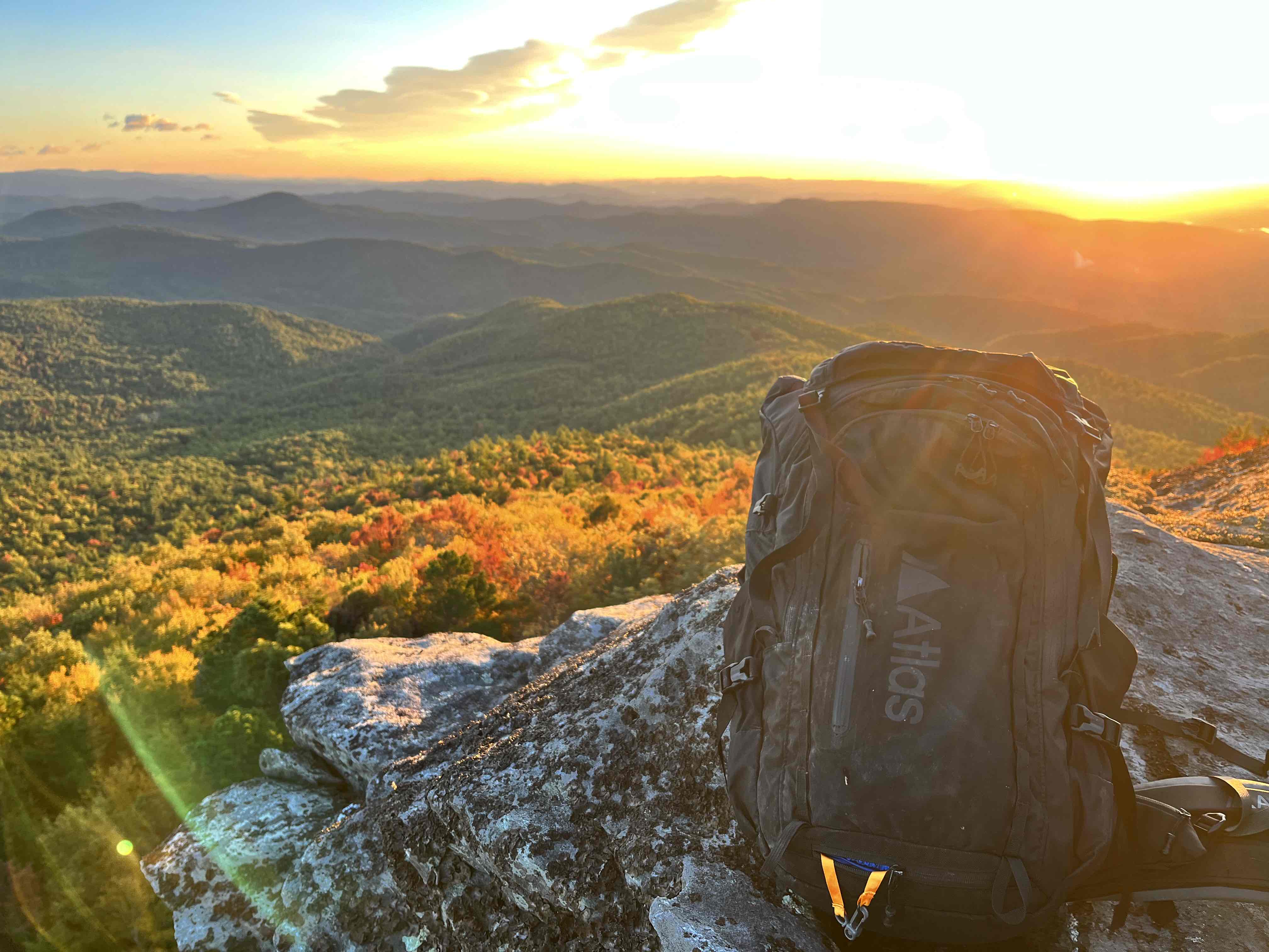 Photograph Hawksbill Mountain at Sunrise or Sunset