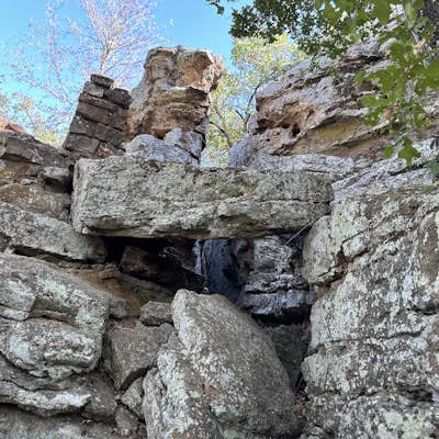 Rock Climb at Lake Mineral Wells State Park