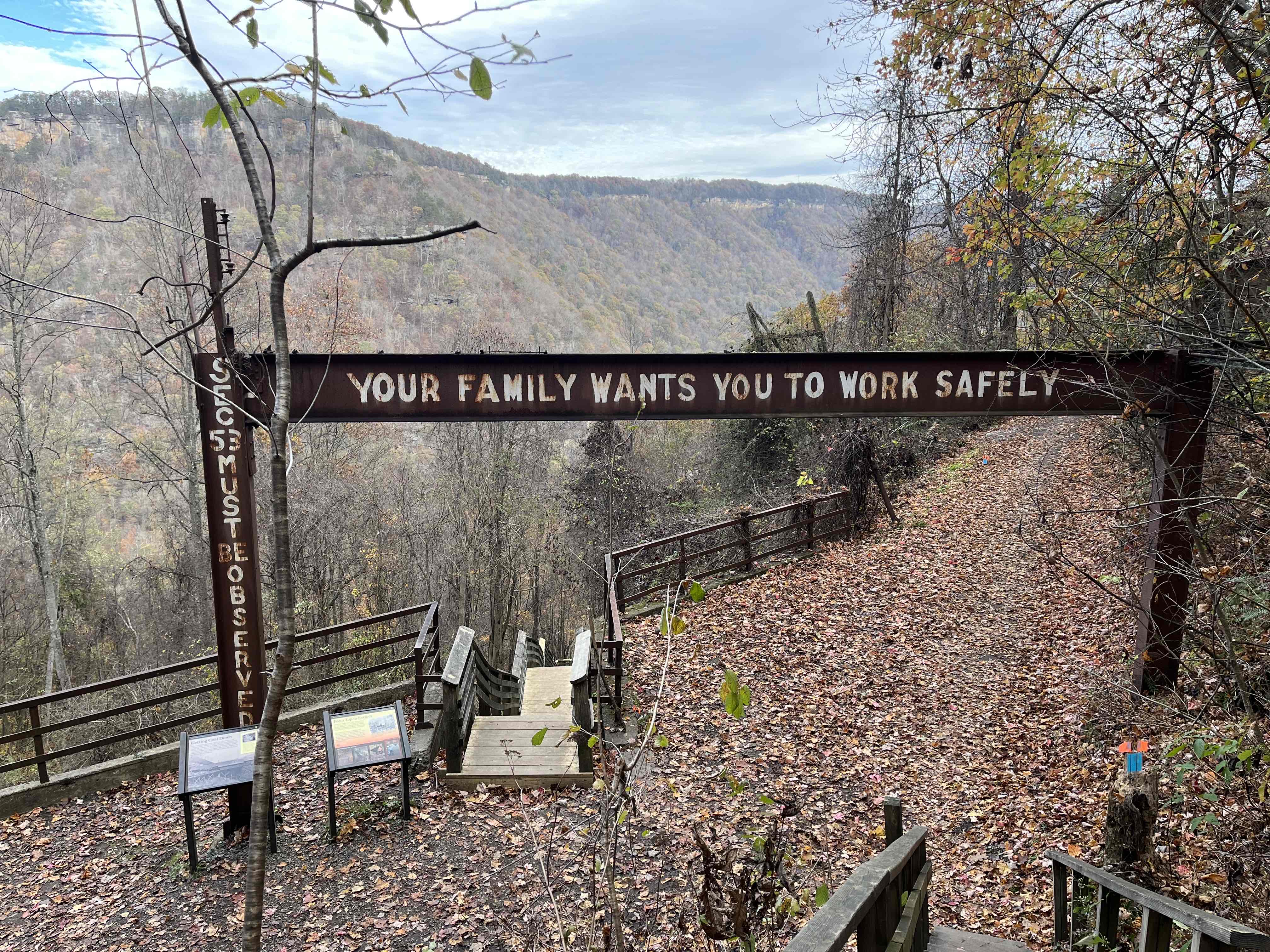 Hike the Kaymoor Miners Trail