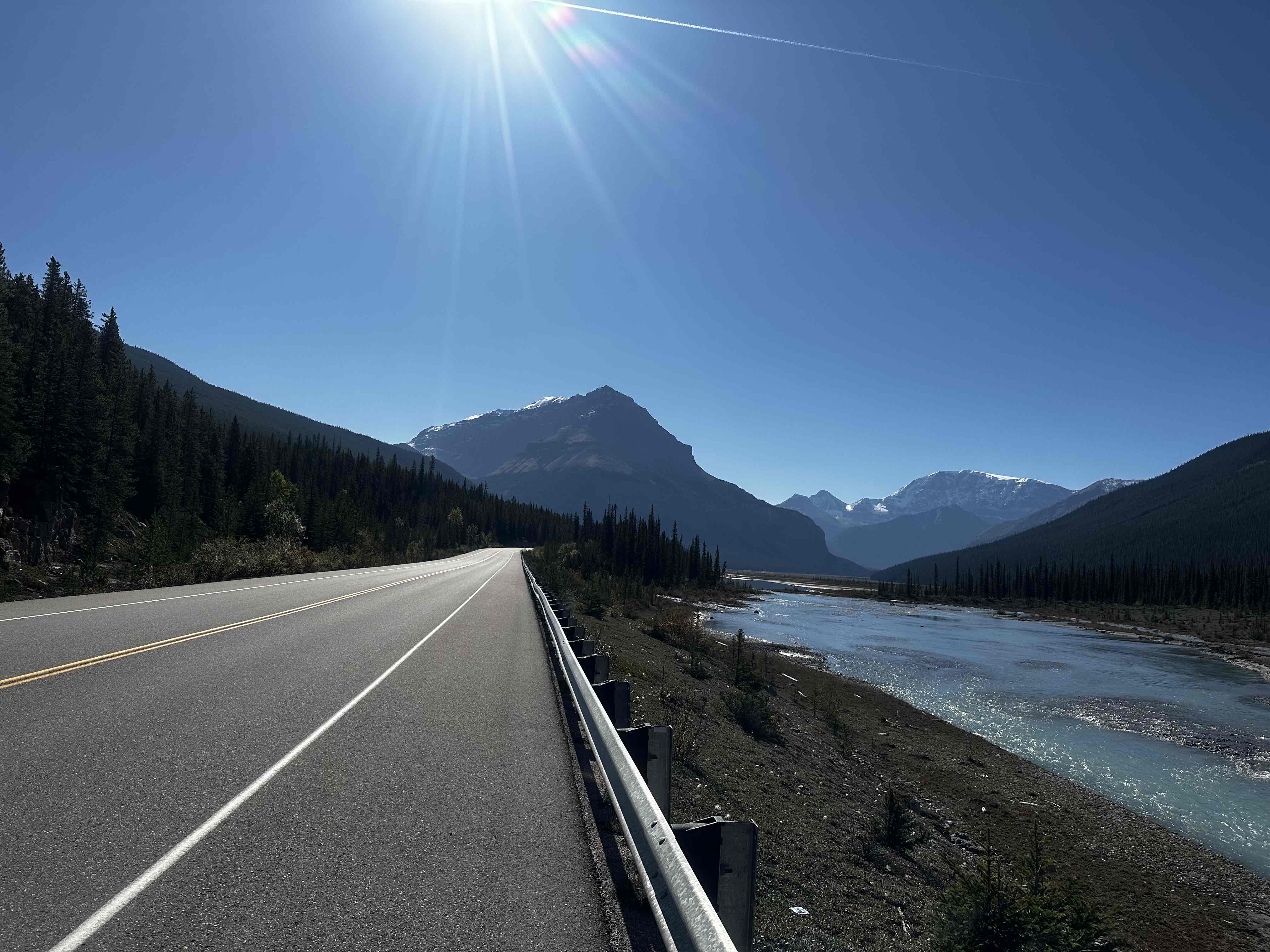 Bike the Icefields Parkway