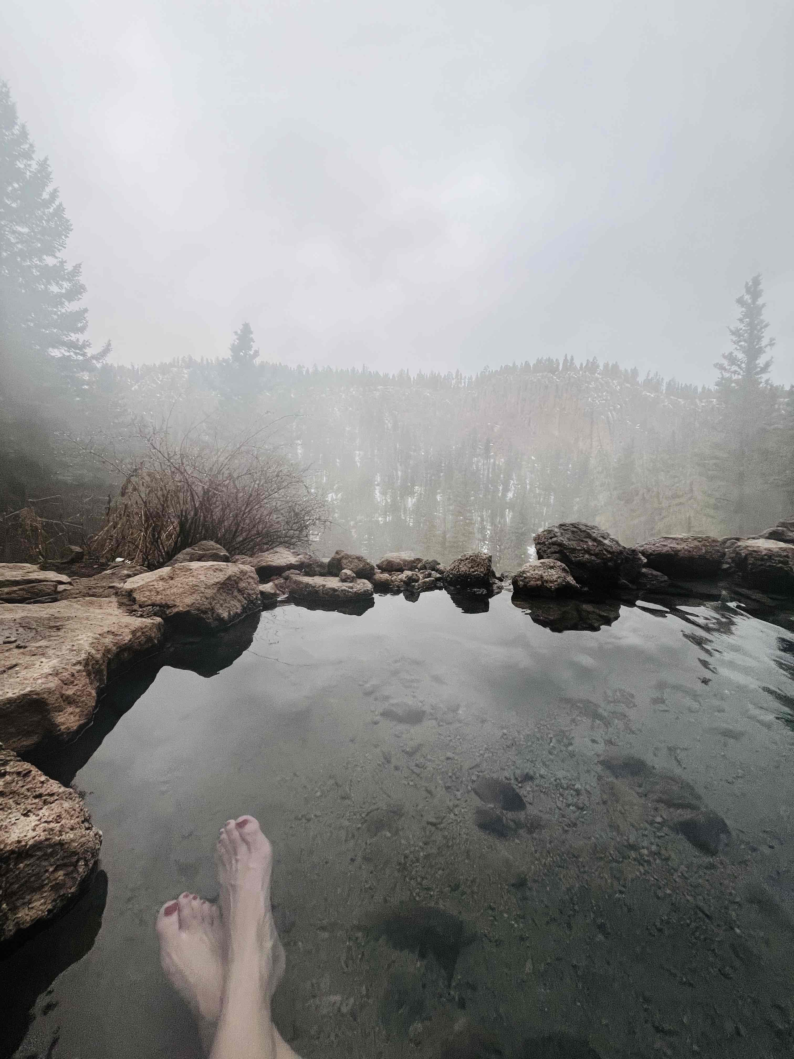 San Antonio Hot Springs via Thompson Ridge Route