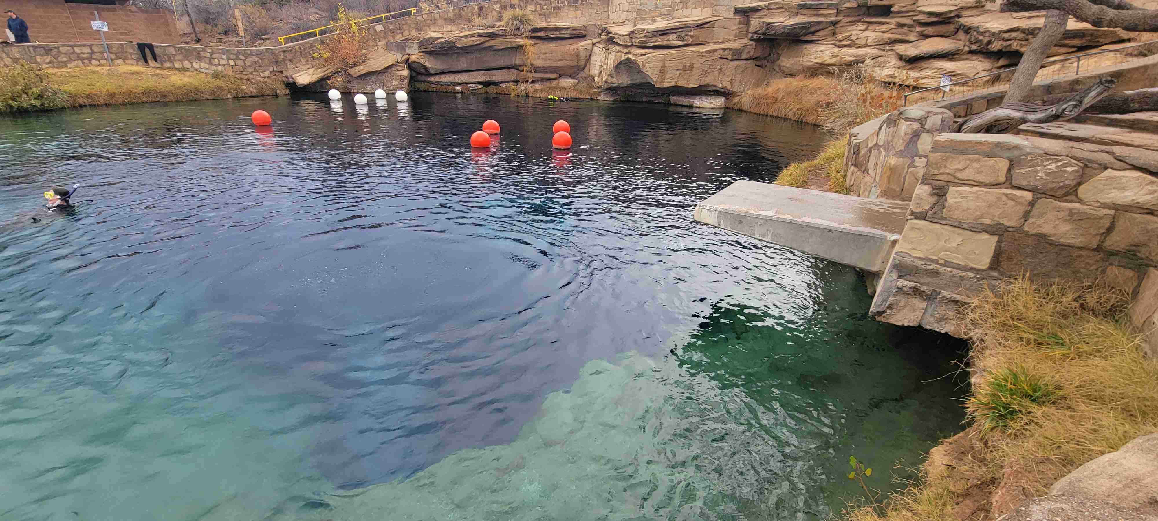 The Blue Hole in Santa Rosa