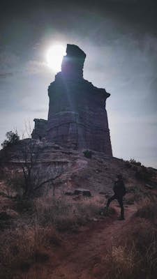Lighthouse in Palo Duro Canyon