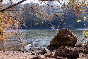 Lake Anza in Tilden Park