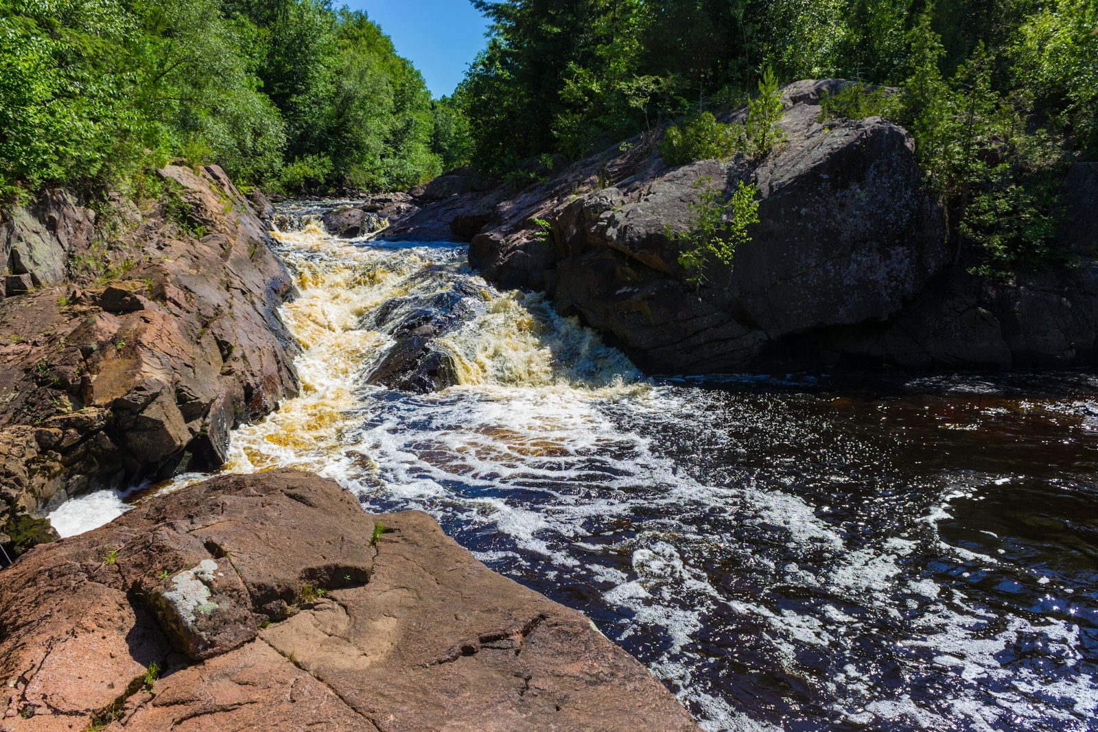Red Granite Falls