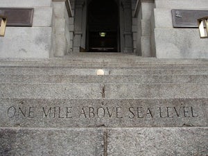 Mile-High Steps at the Colorado State Capitol