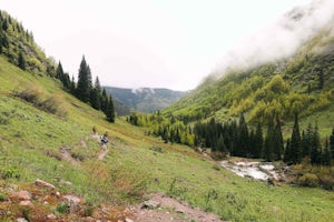 Booth Falls and Booth Lake