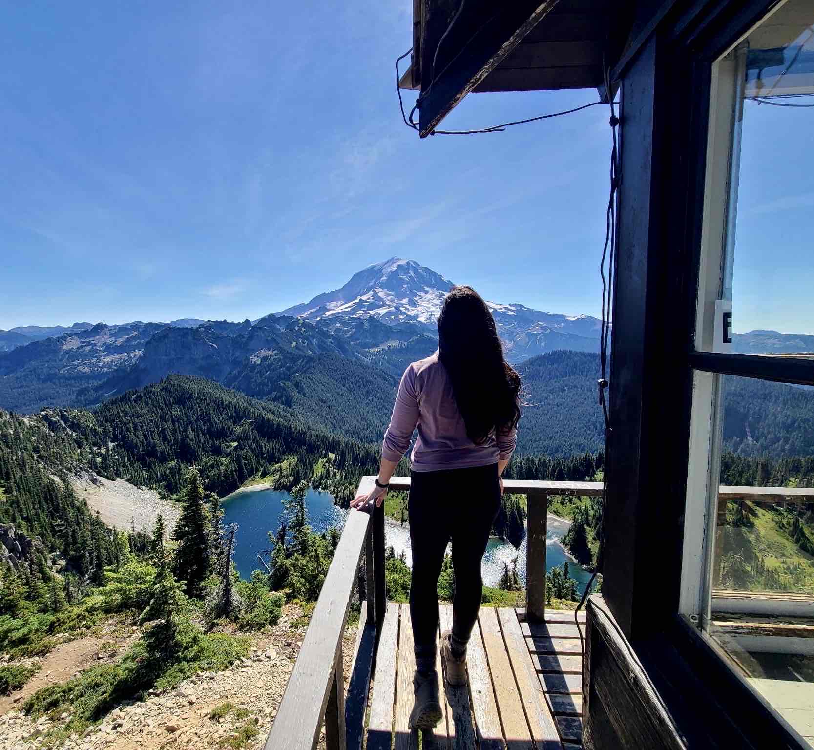 Tolmie Peak's Fire Lookout