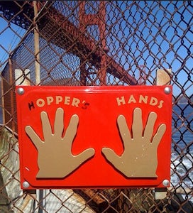 Hopper's Hands via the San Francisco Bay Trail