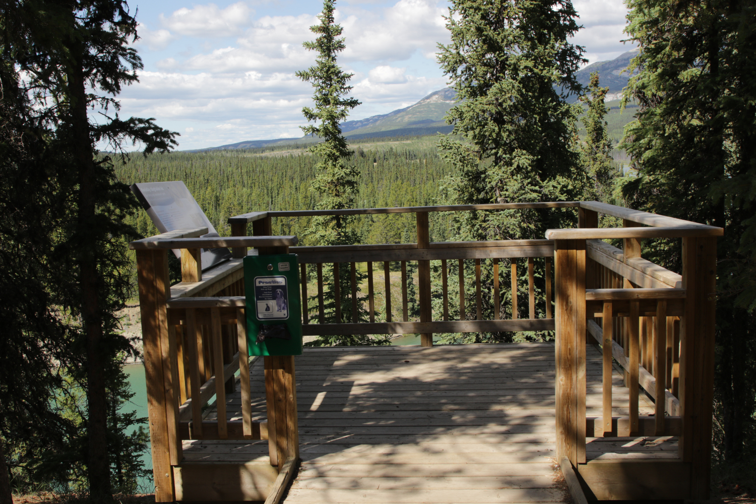 Year-round hiking at Wolf Creek Campground, Whitehorse, Yukon
