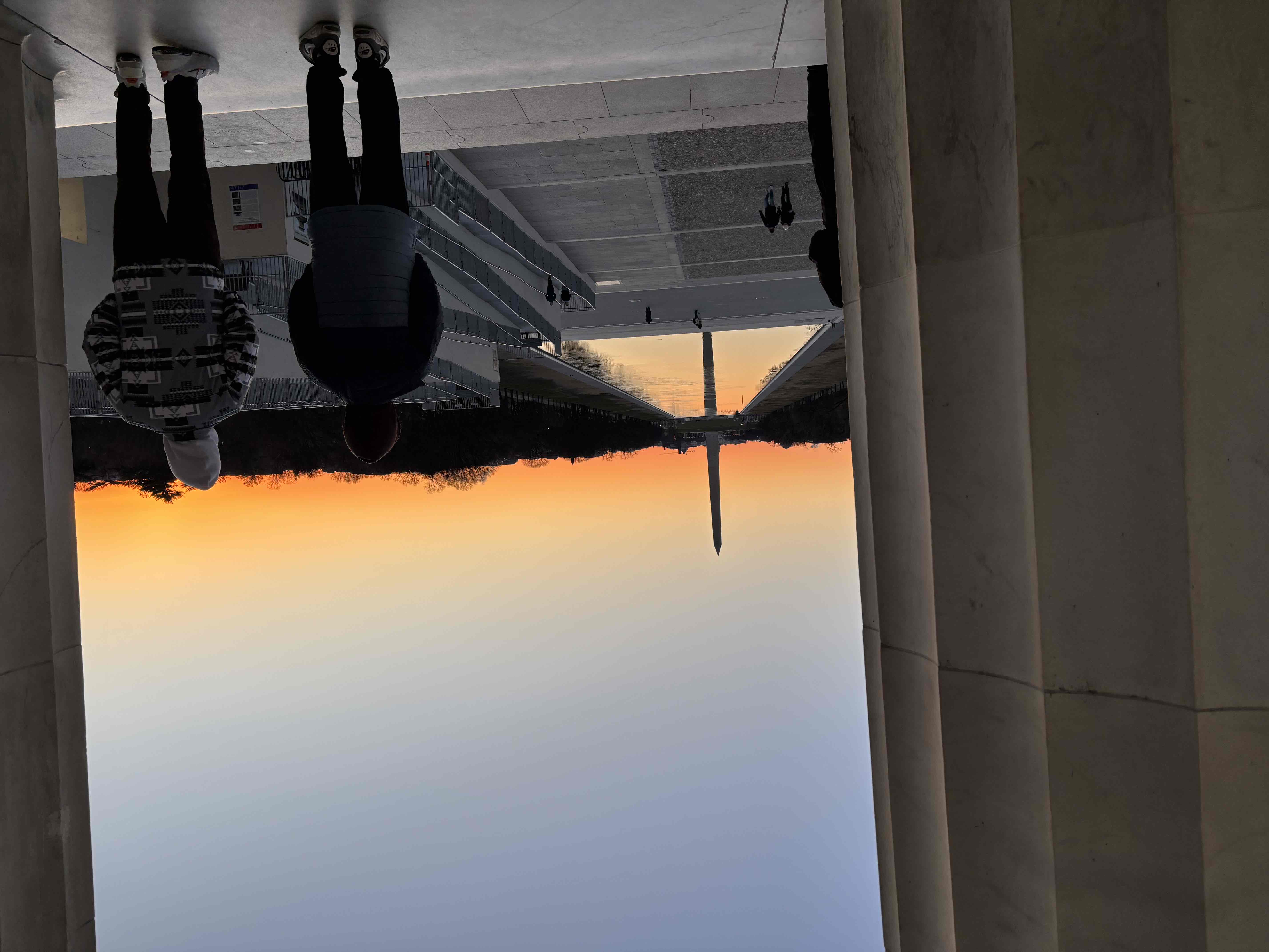 Photograph Sunrise at the Lincoln Memorial