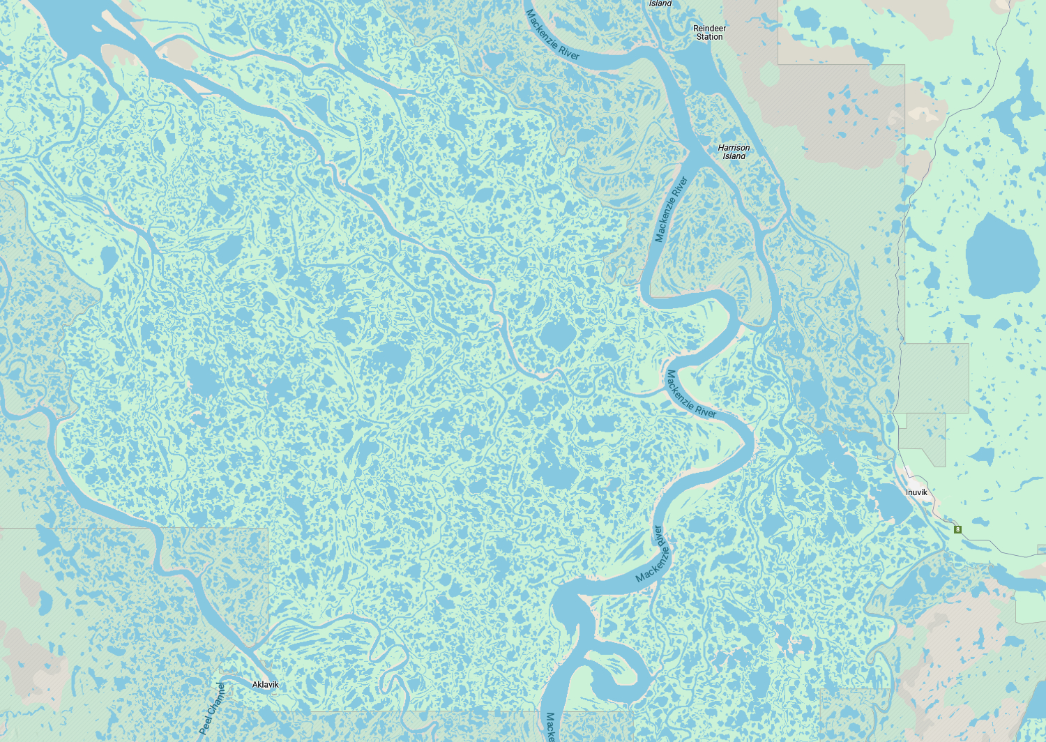 Driving the ice road to Aklavik, NWT, and beyond