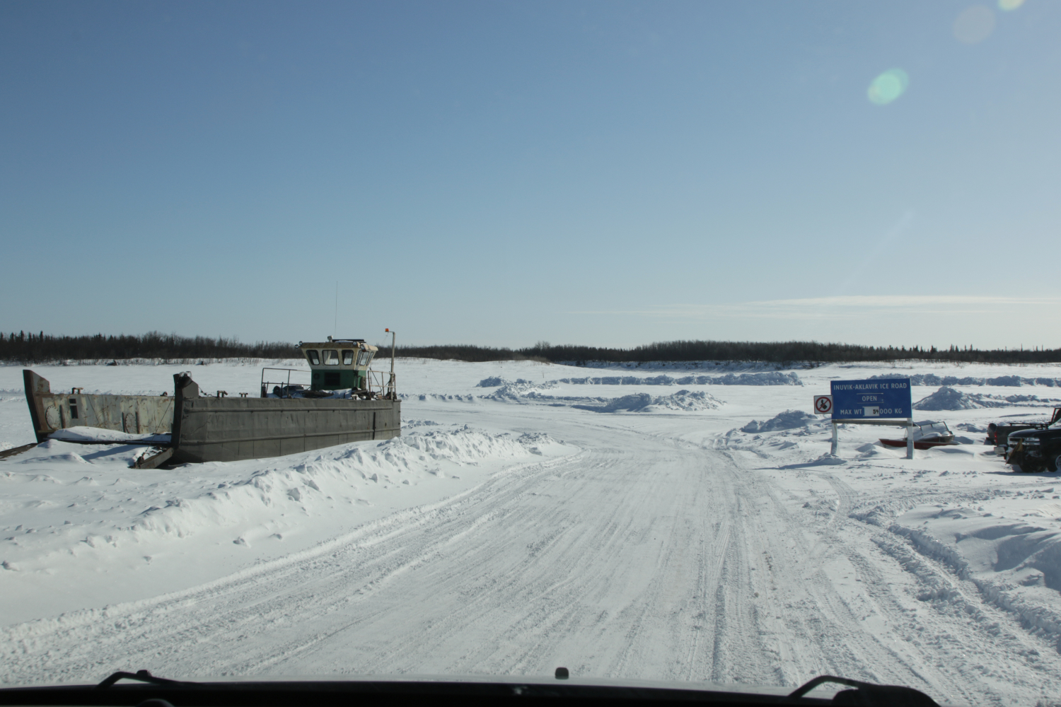 Driving the ice road to Aklavik, NWT, and beyond