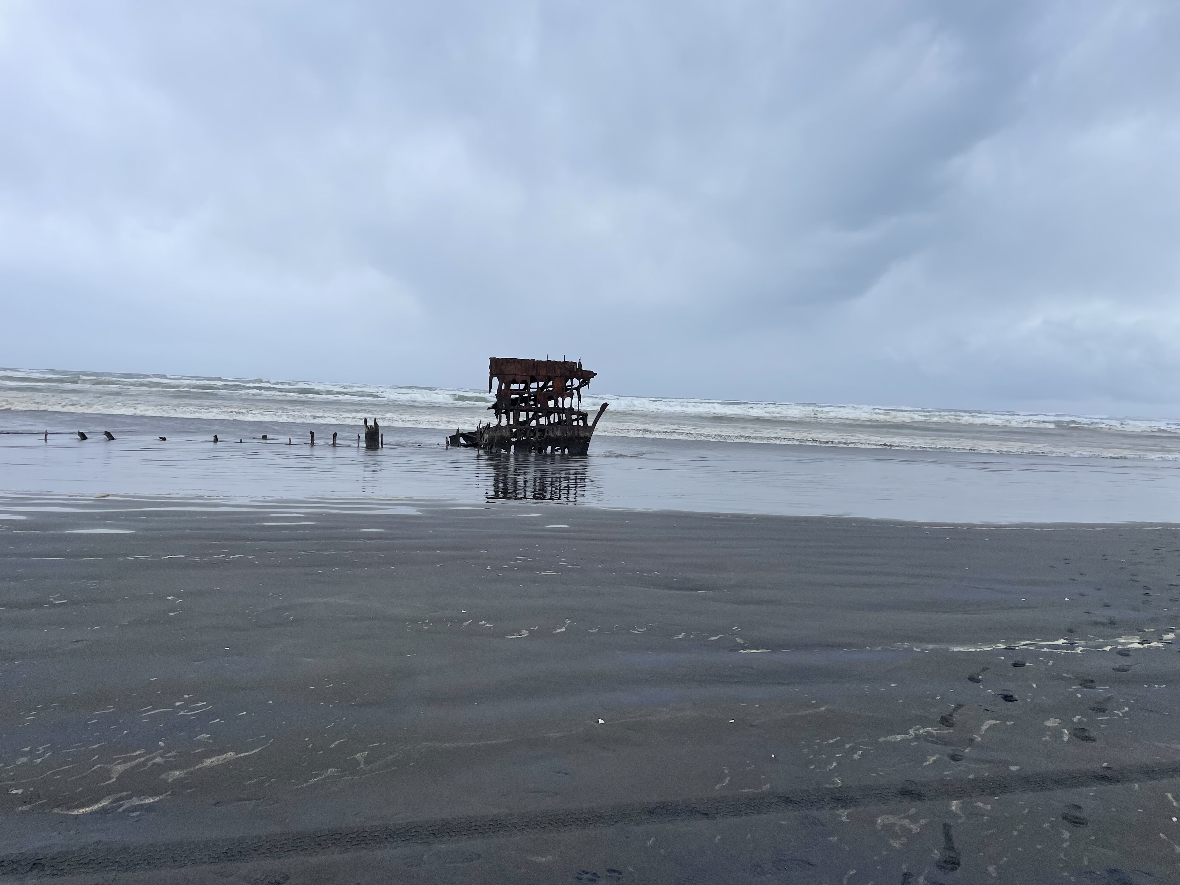 Peter Iredale Shipwreck, Fort Stevens SP