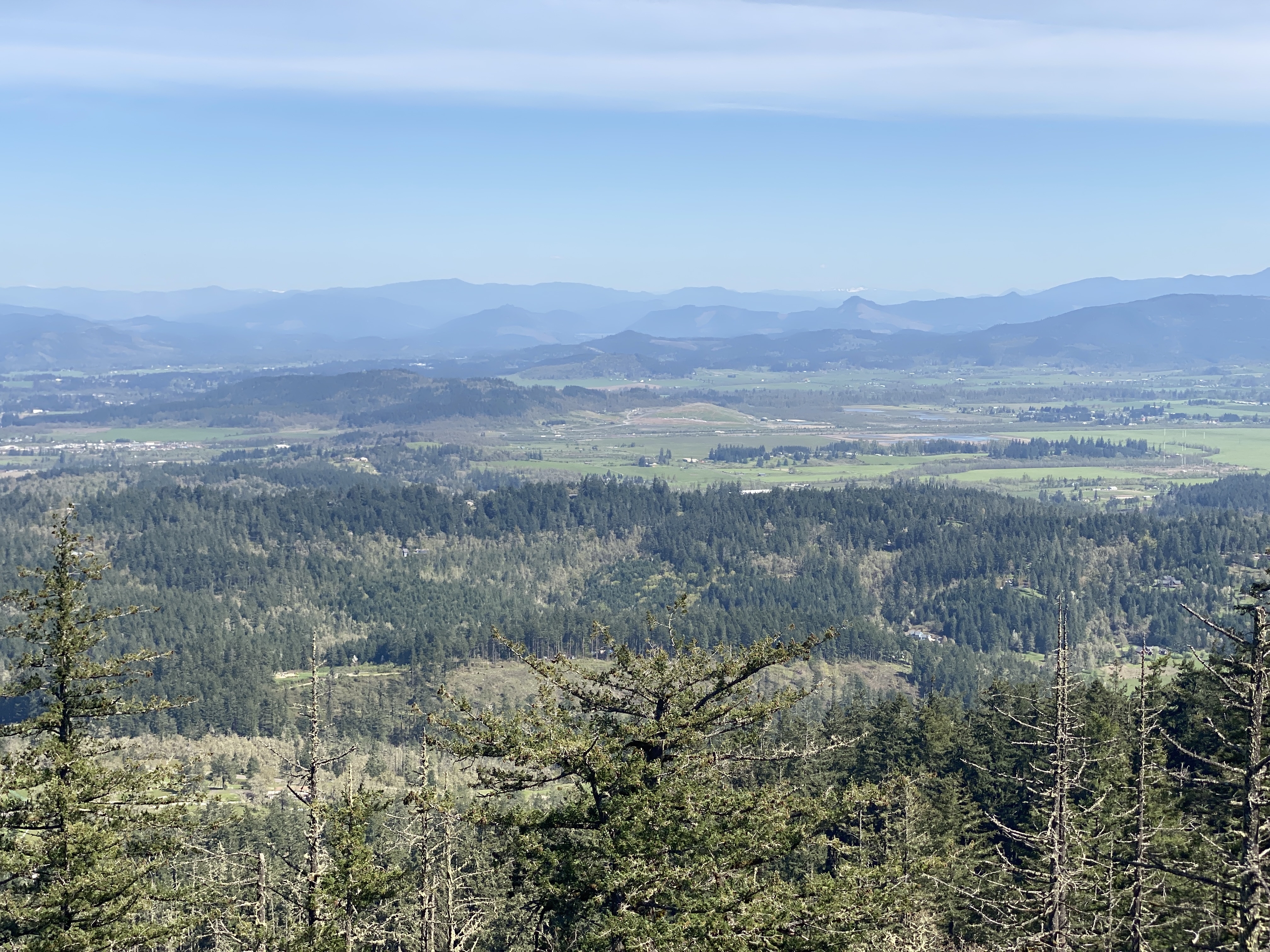 Spencer Butte from Fox Hollow Road