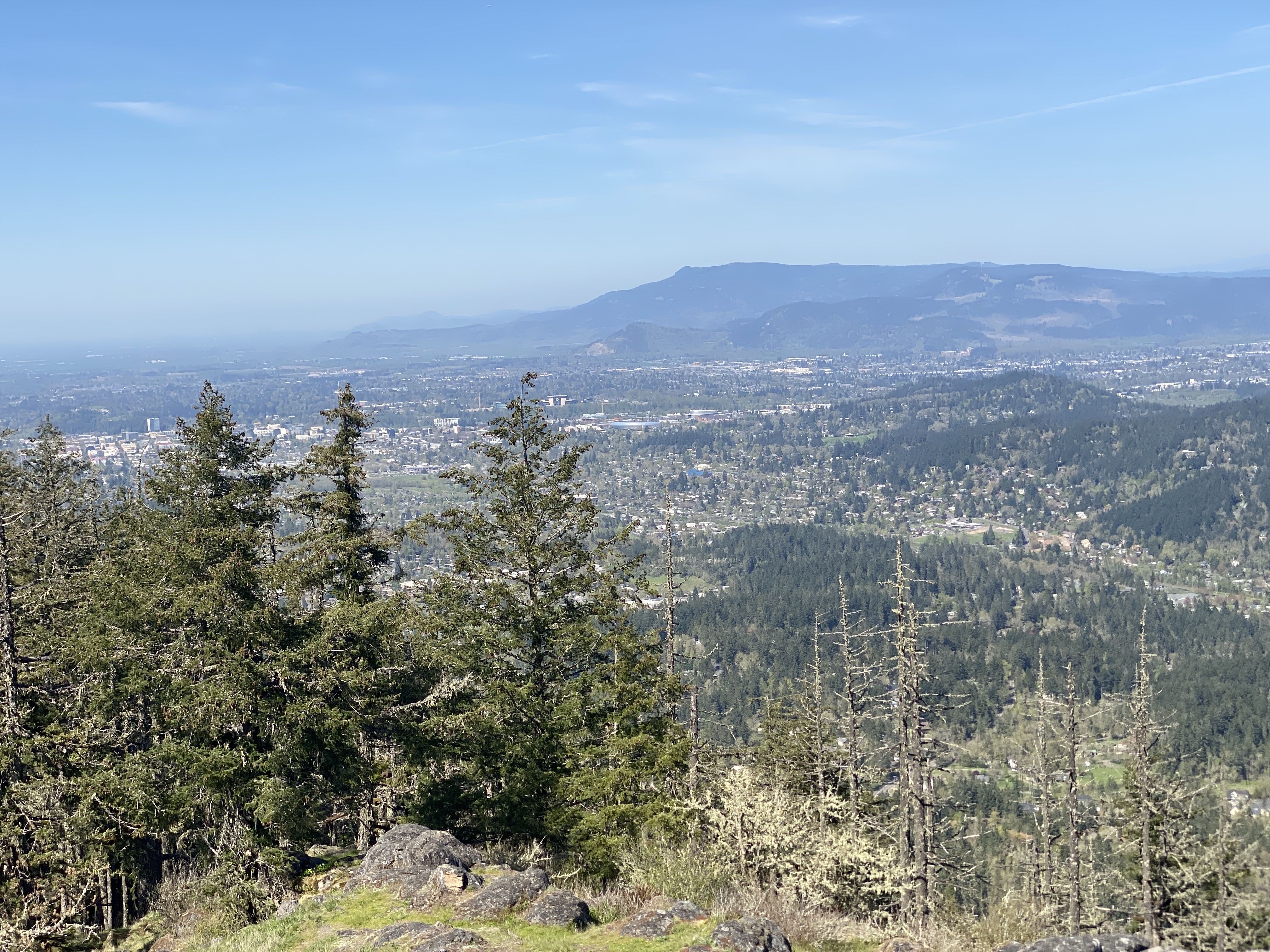 Spencer Butte from Fox Hollow Road