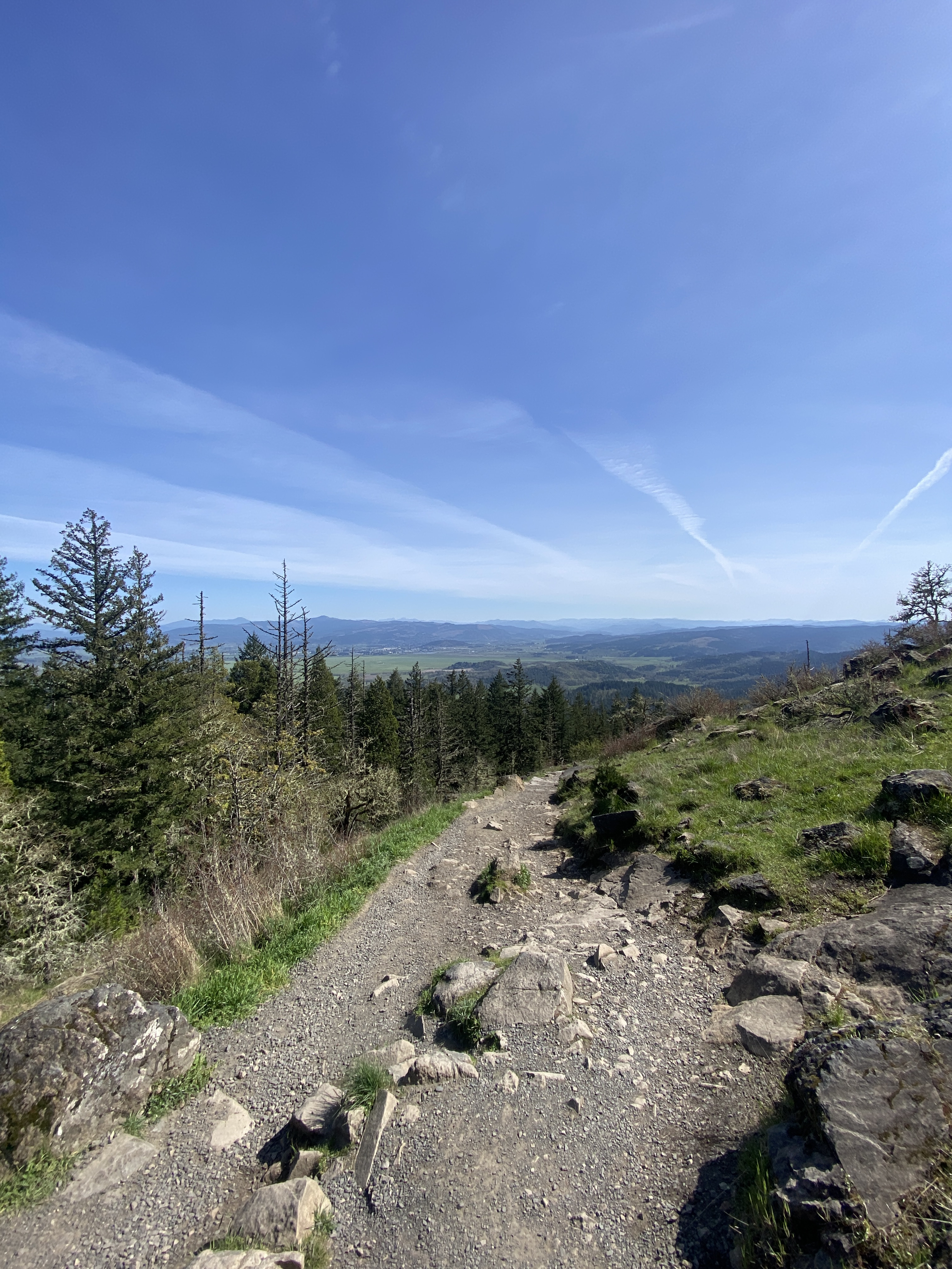 Spencer Butte from Fox Hollow Road