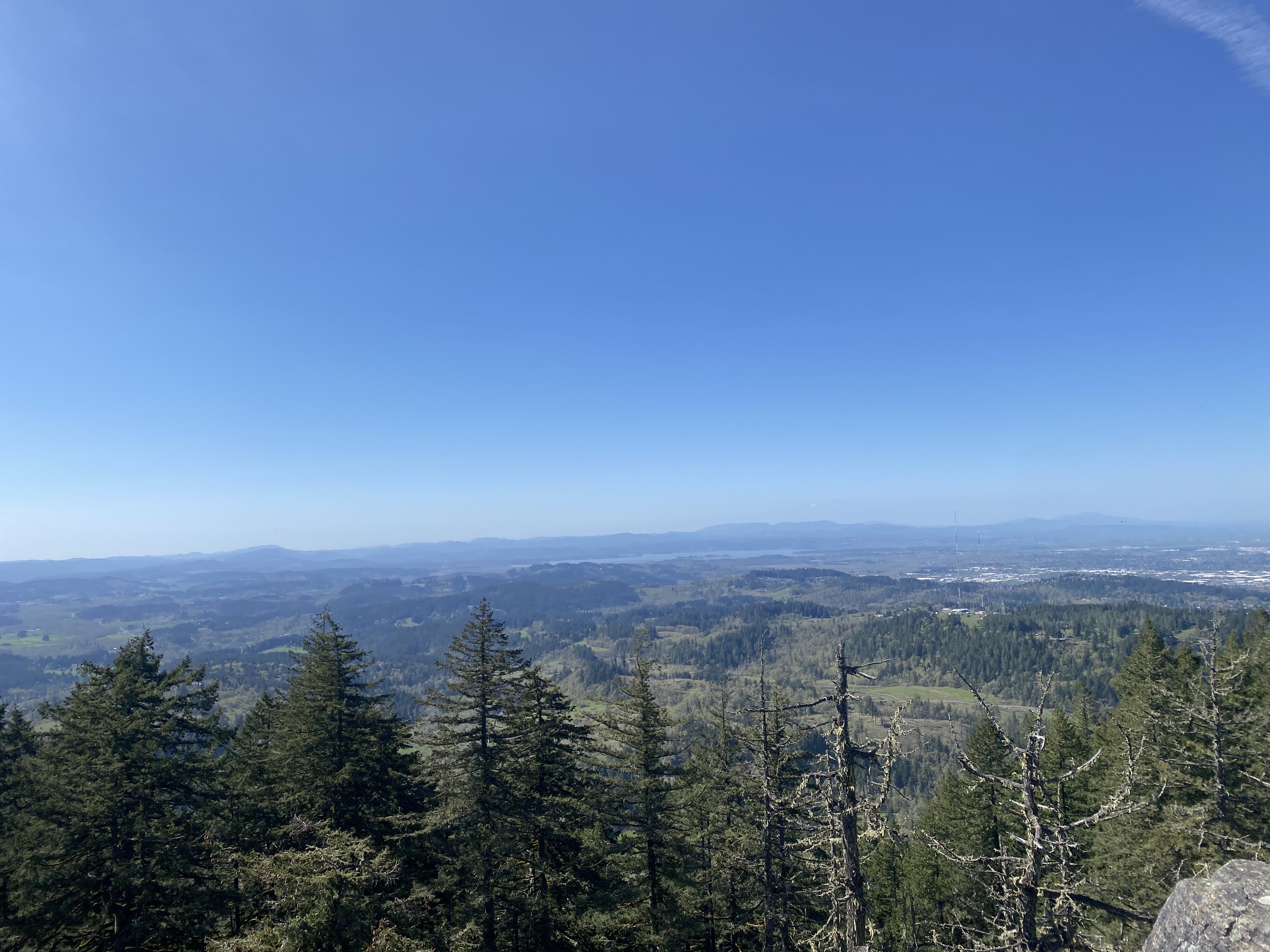 Spencer Butte from Fox Hollow Road
