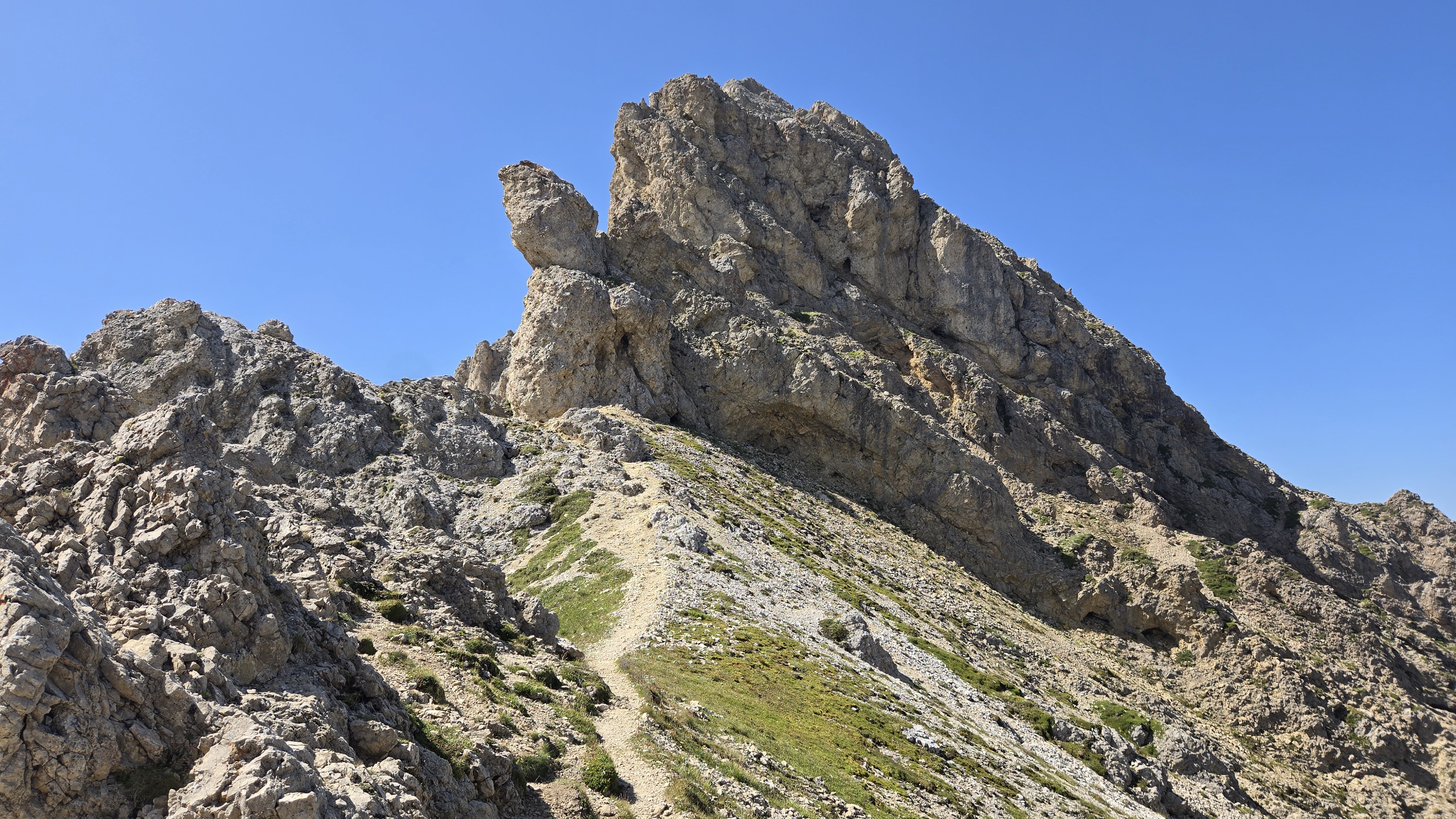 Summit of Forcella Denti di Terrarossa