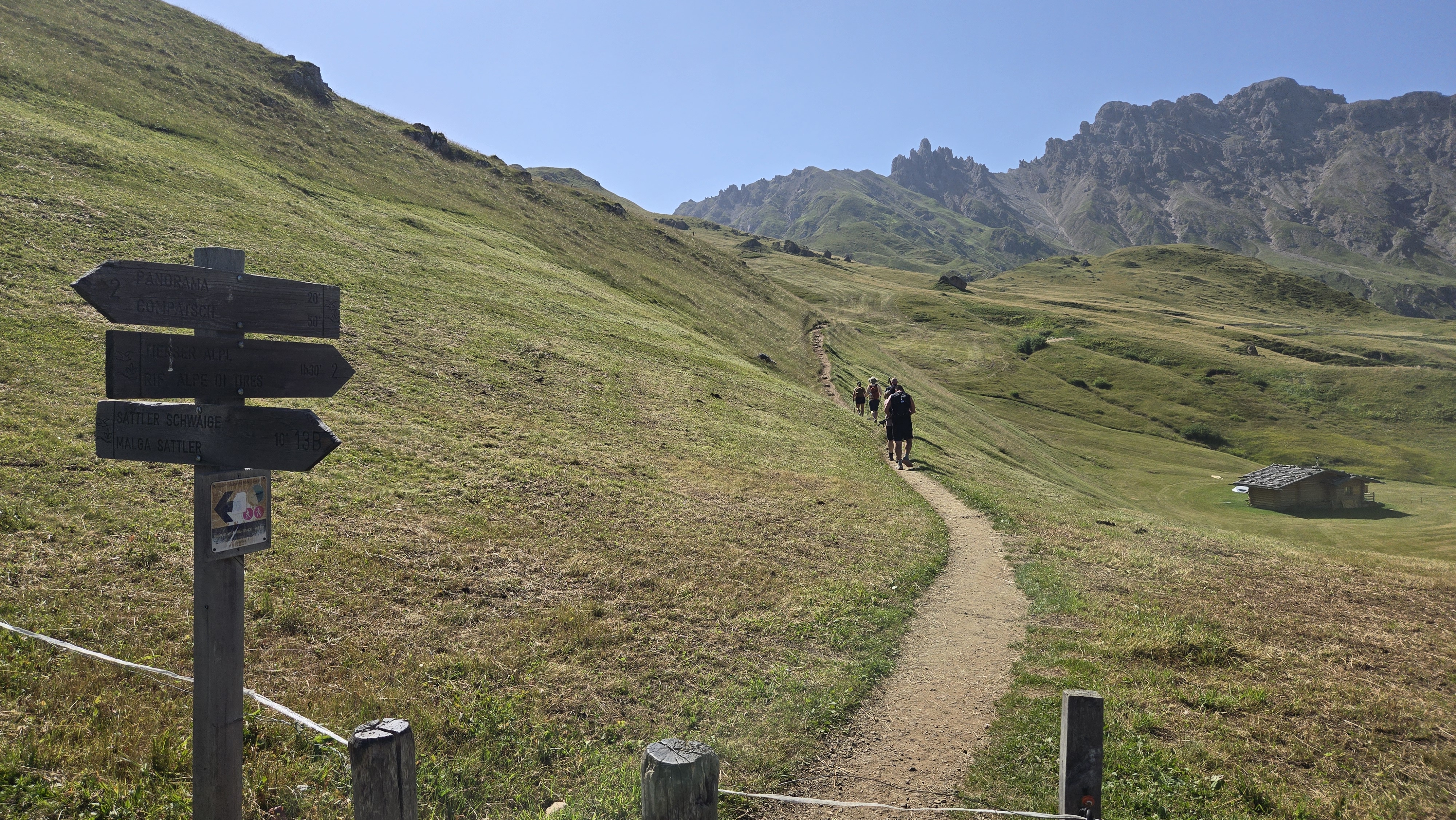 Summit of Forcella Denti di Terrarossa