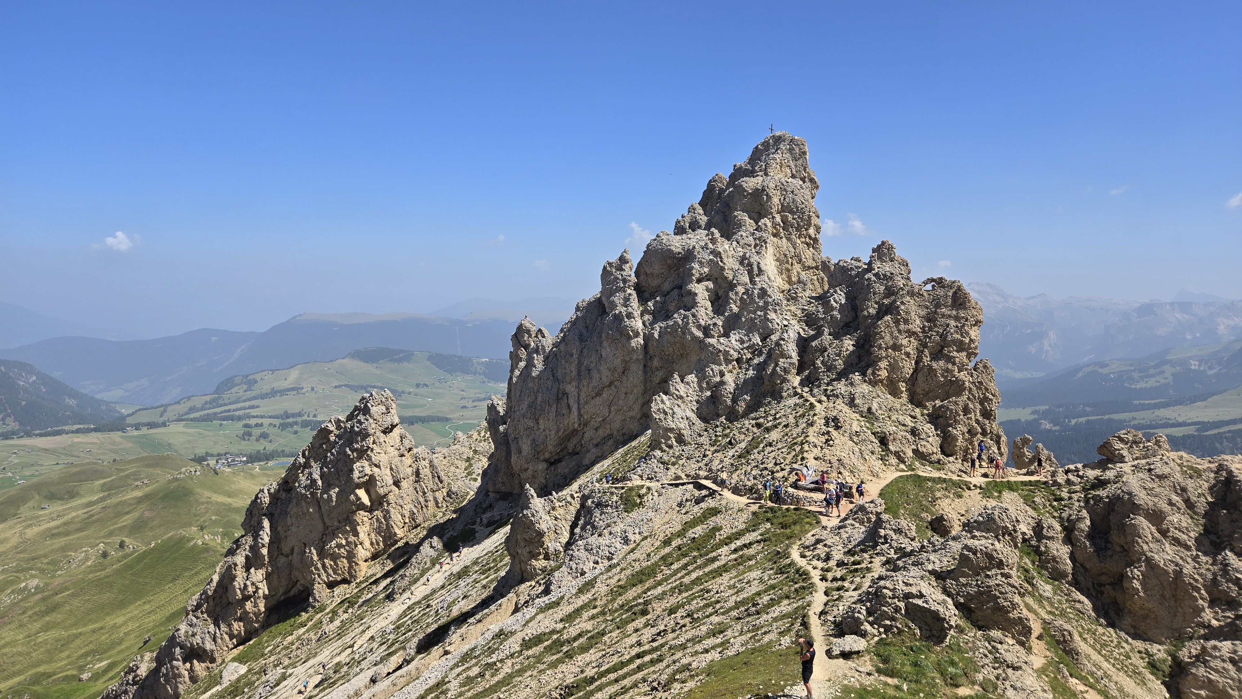 Summit of Forcella Denti di Terrarossa