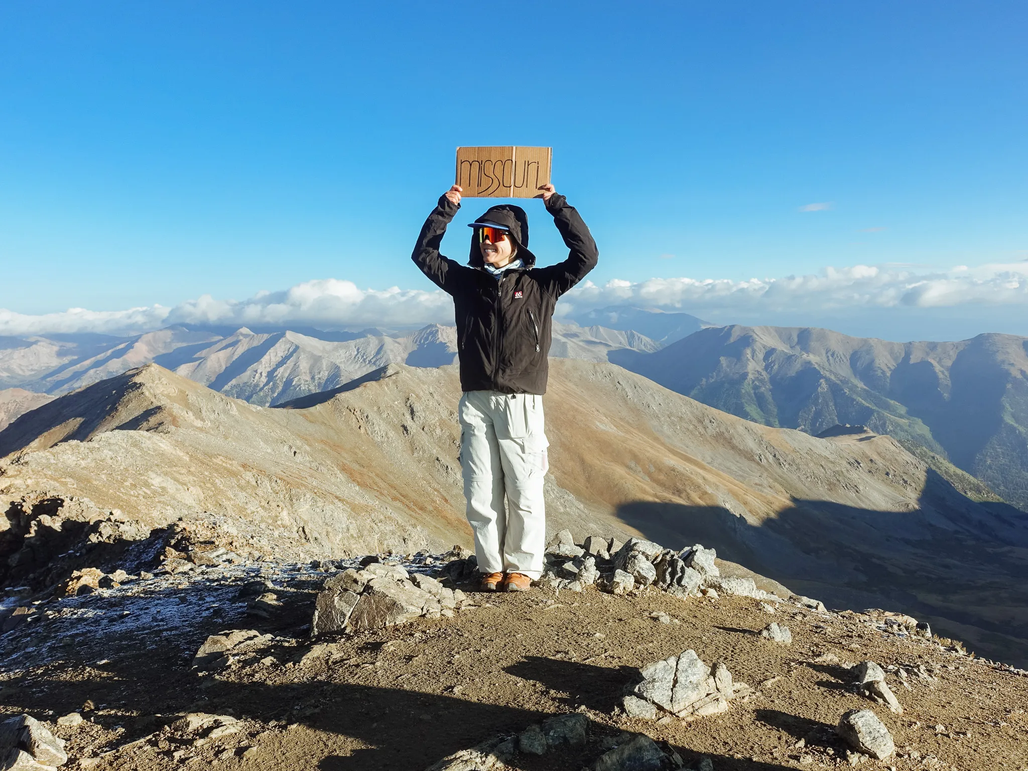 Missouri Mountain to Mount Oxford to Mount Belford