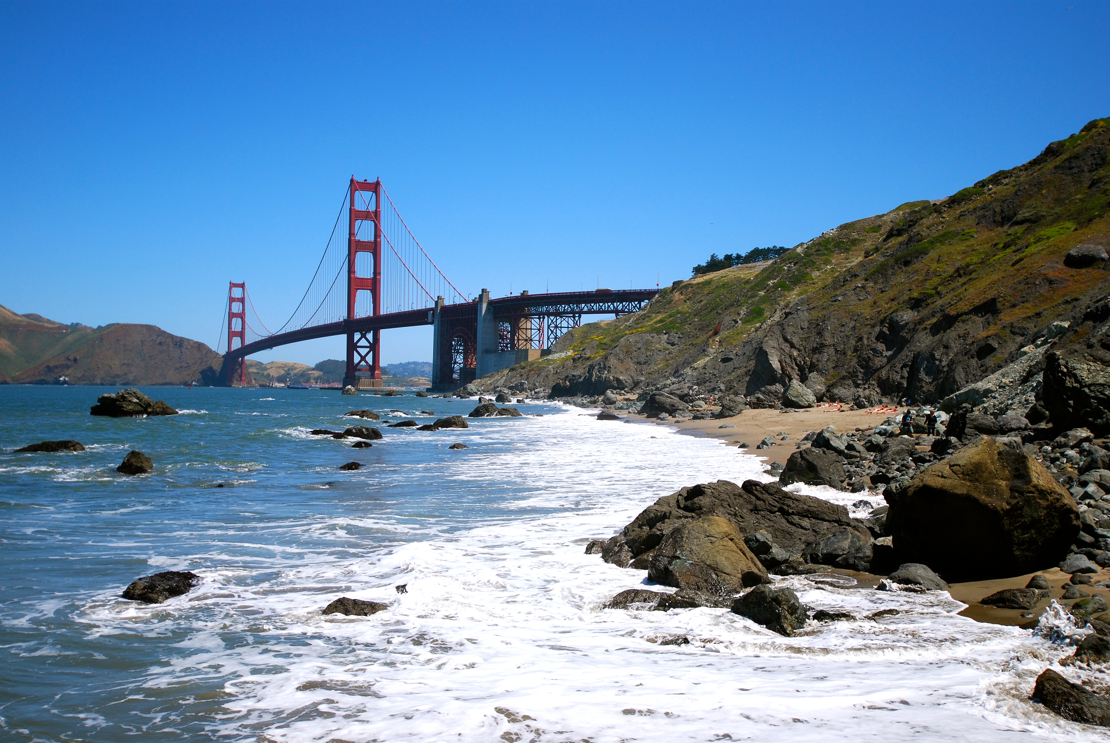 Hike the Batteries to Bluffs Trail, San Francisco, California