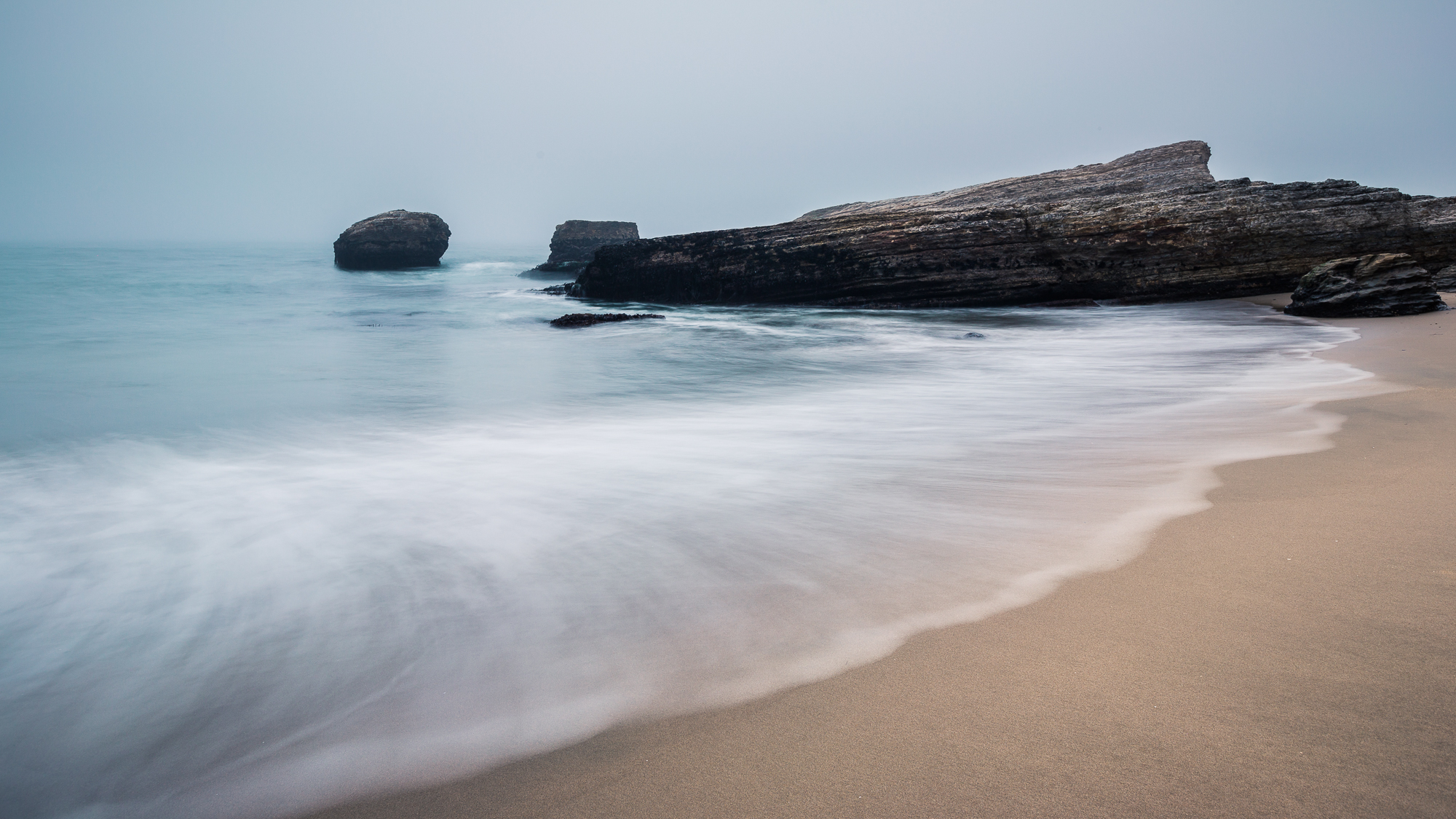 Explore Panther Beach, Santa Cruz, California
