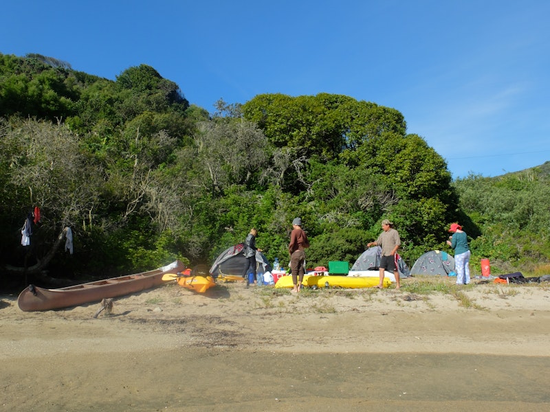 Kayak Camping in Pt. Reyes, San Francisco