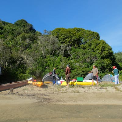 Kayak Camping in Point Reyes