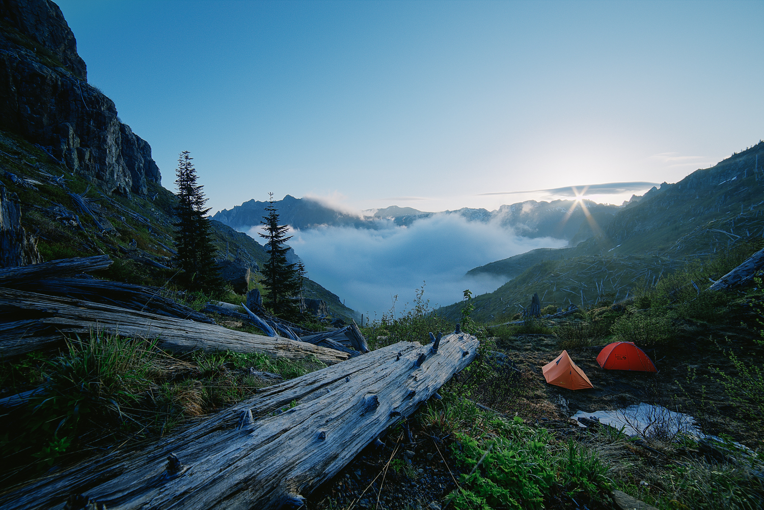 Mount Margaret's Ridge Camp via Coldwater Trailhead