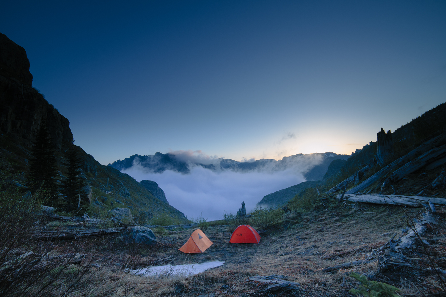 Mount Margaret's Ridge Camp via Coldwater Trailhead
